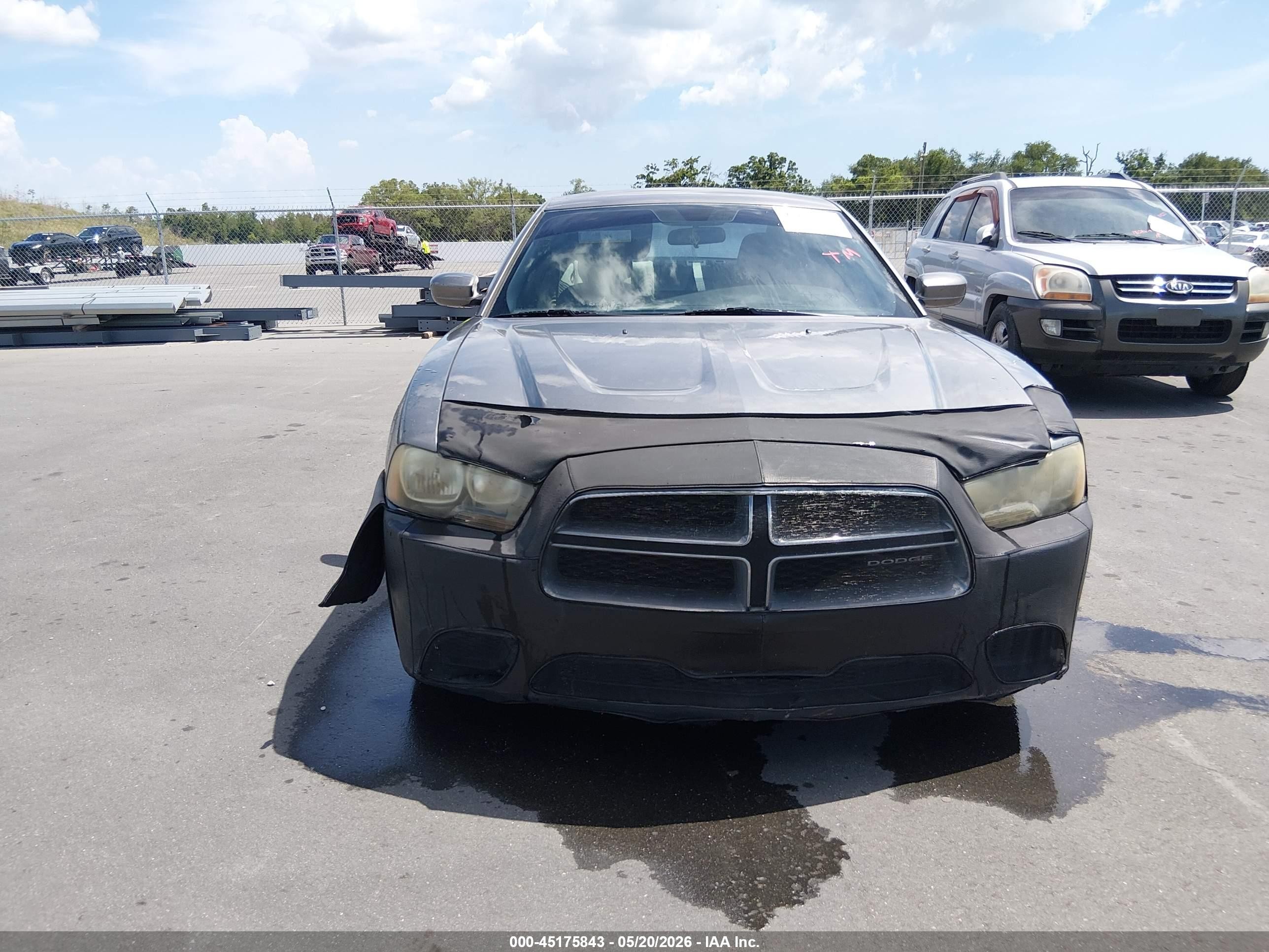 2011 Dodge Charger   Gray vin: 2B3CL3CG6BH608006