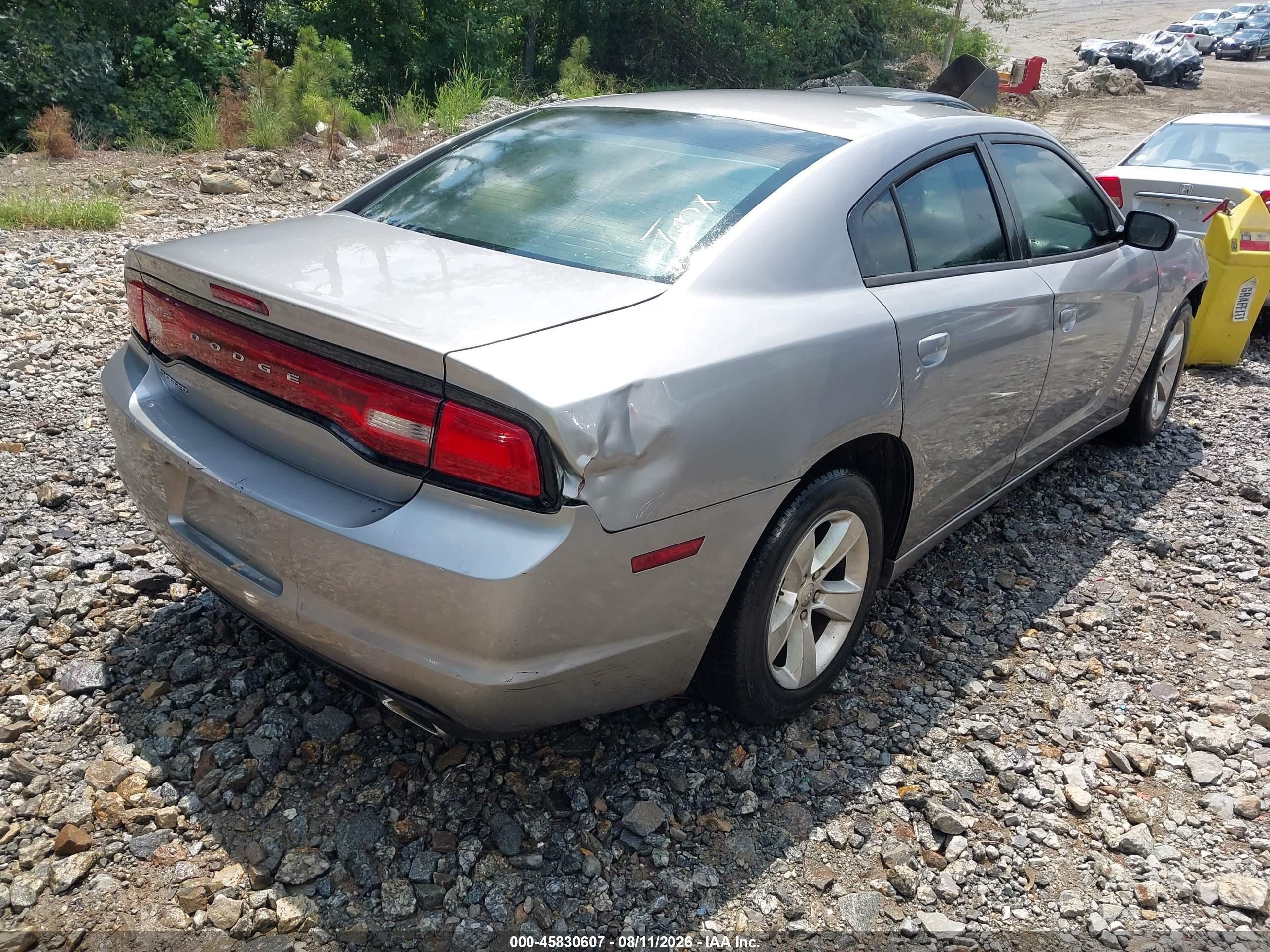 2011 Dodge Charger   Серебряный vin: 2B3CL3CG7BH520758