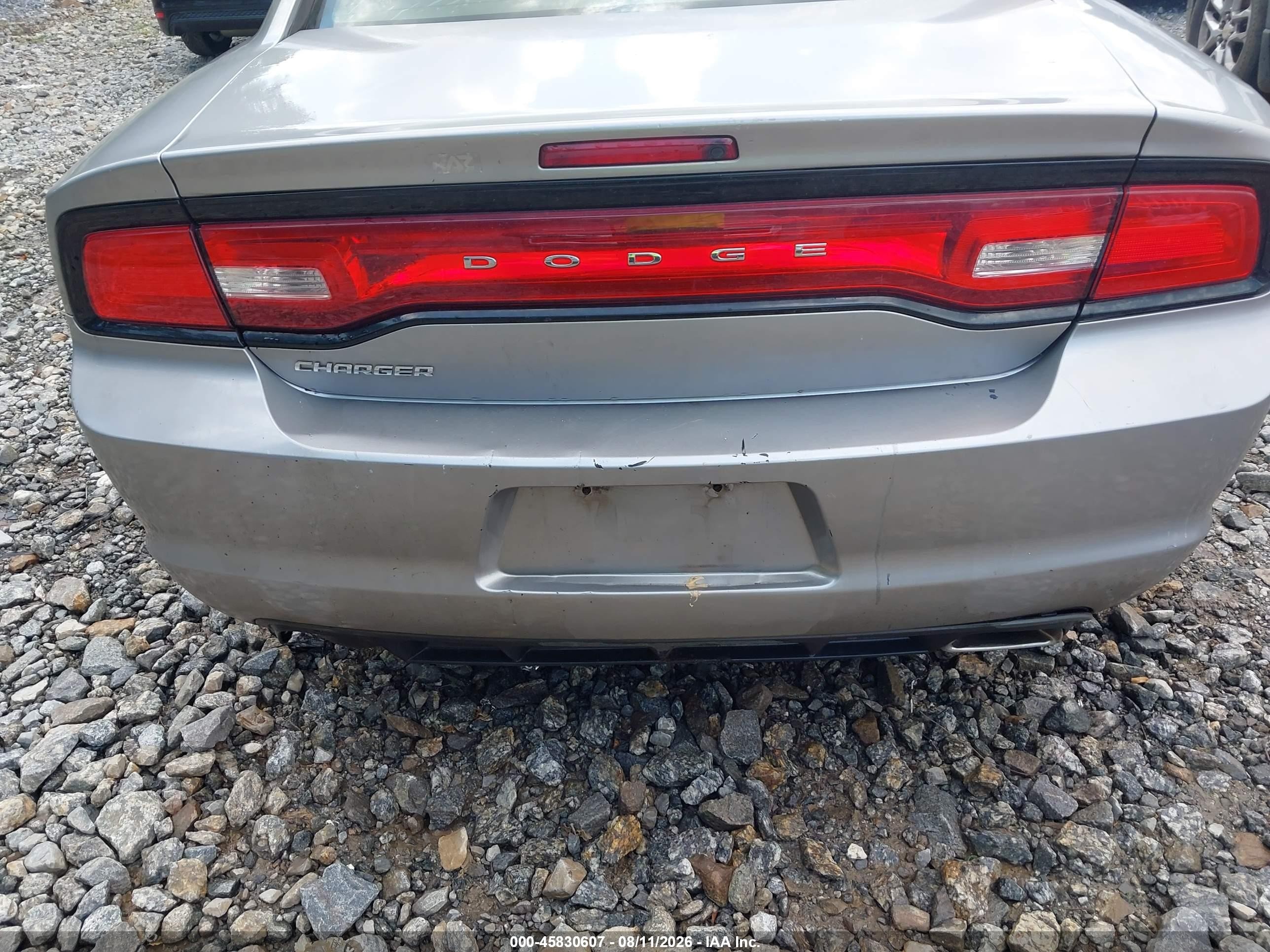 2011 Dodge Charger   Серебряный vin: 2B3CL3CG7BH520758