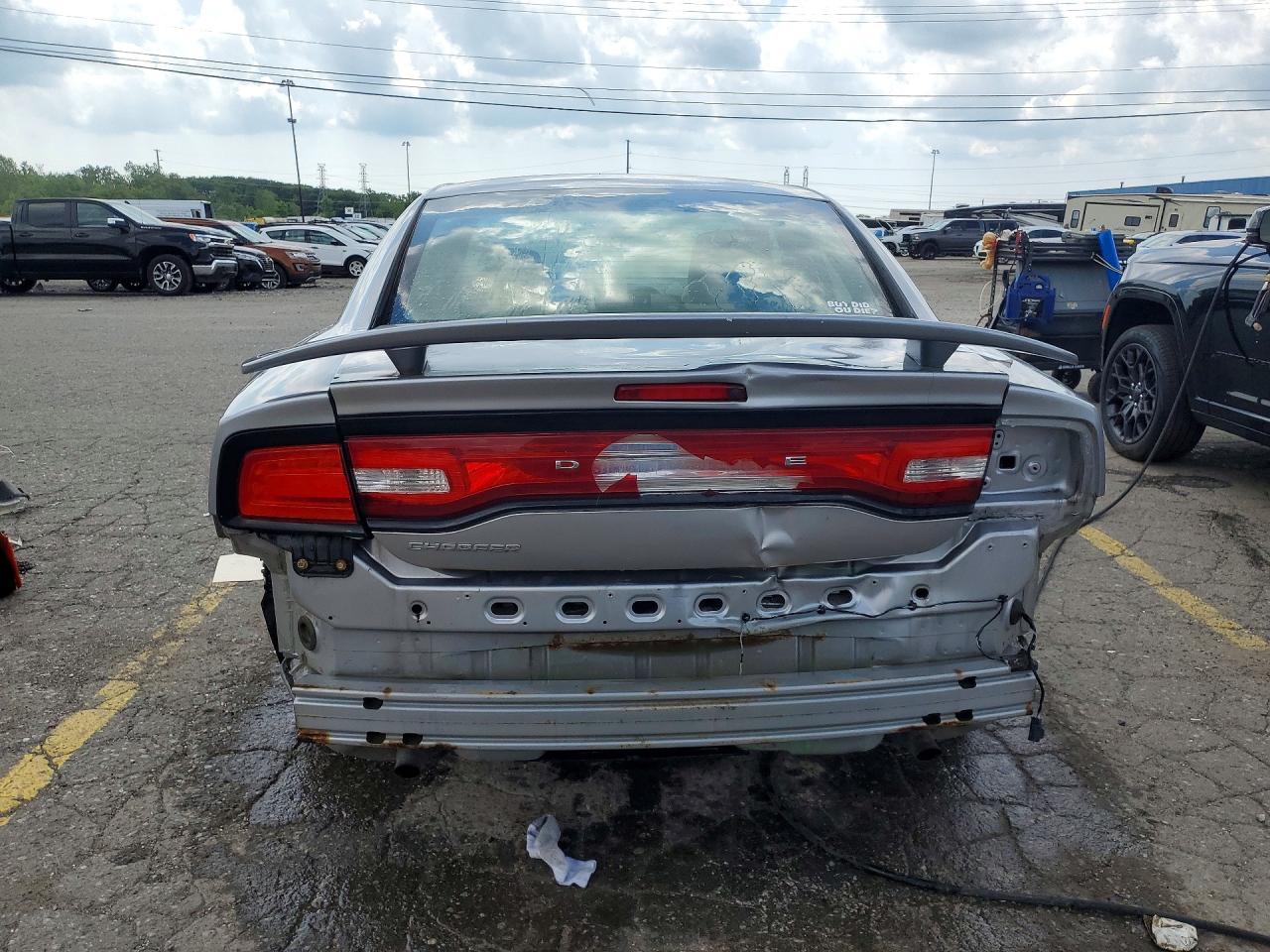 2011 Dodge Charger Silver vin: 2B3CL3CG7BH527824