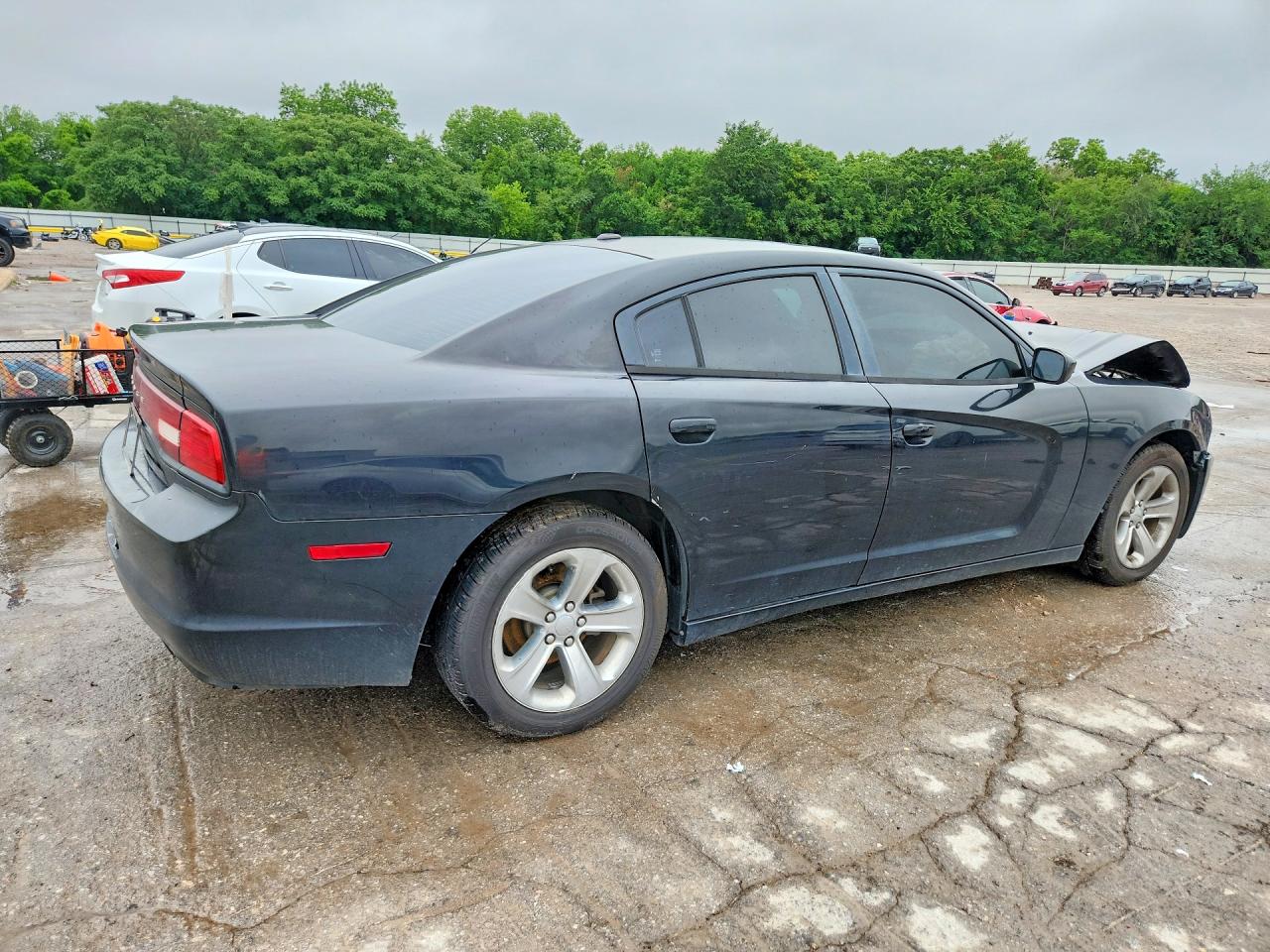 2011 Dodge Charger Black vin: 2B3CL3CG8BH504472