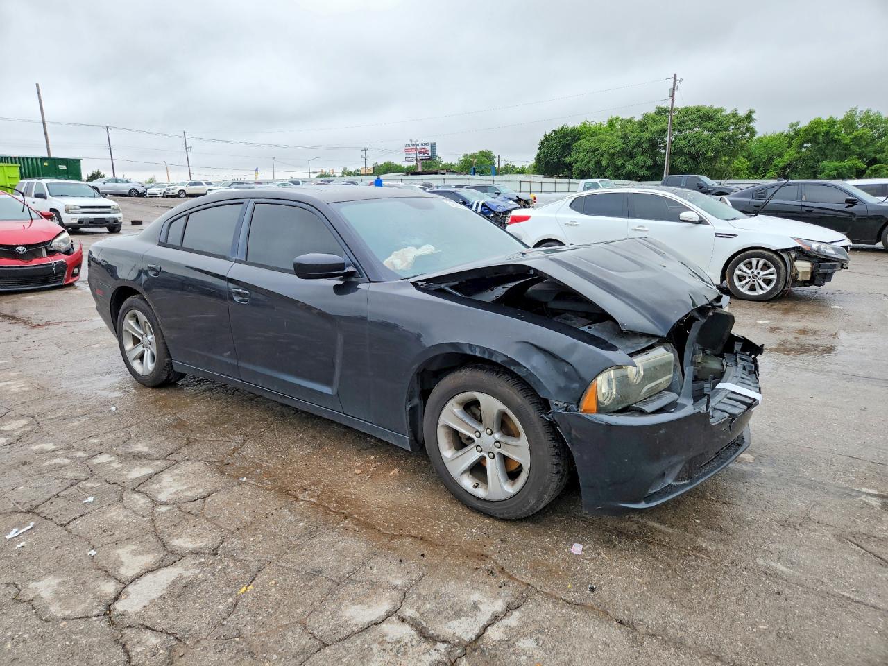 2011 Dodge Charger Black vin: 2B3CL3CG8BH504472