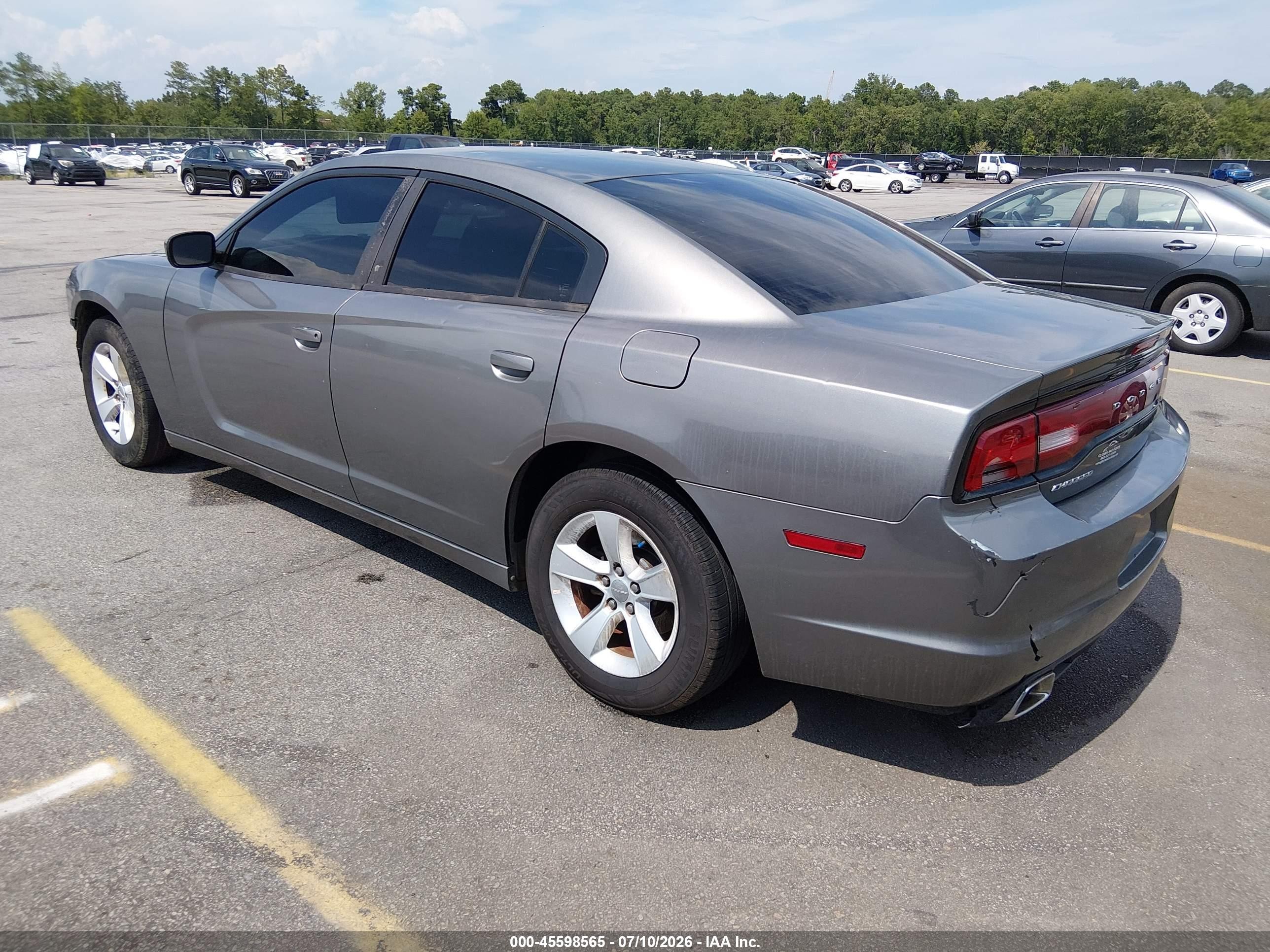 2011 Dodge Charger   Gray vin: 2B3CL3CG8BH577079