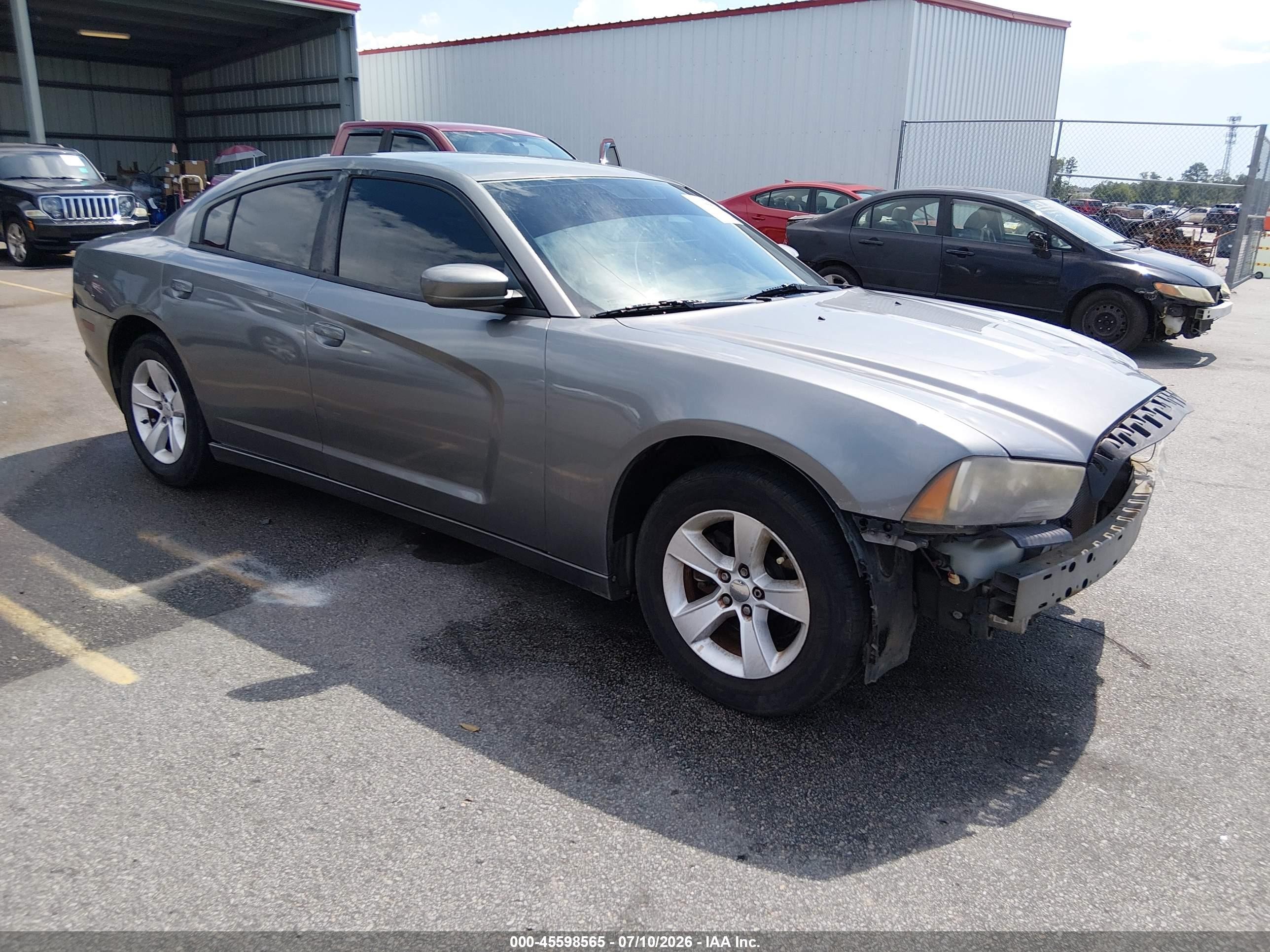 2011 Dodge Charger   Gray vin: 2B3CL3CG8BH577079