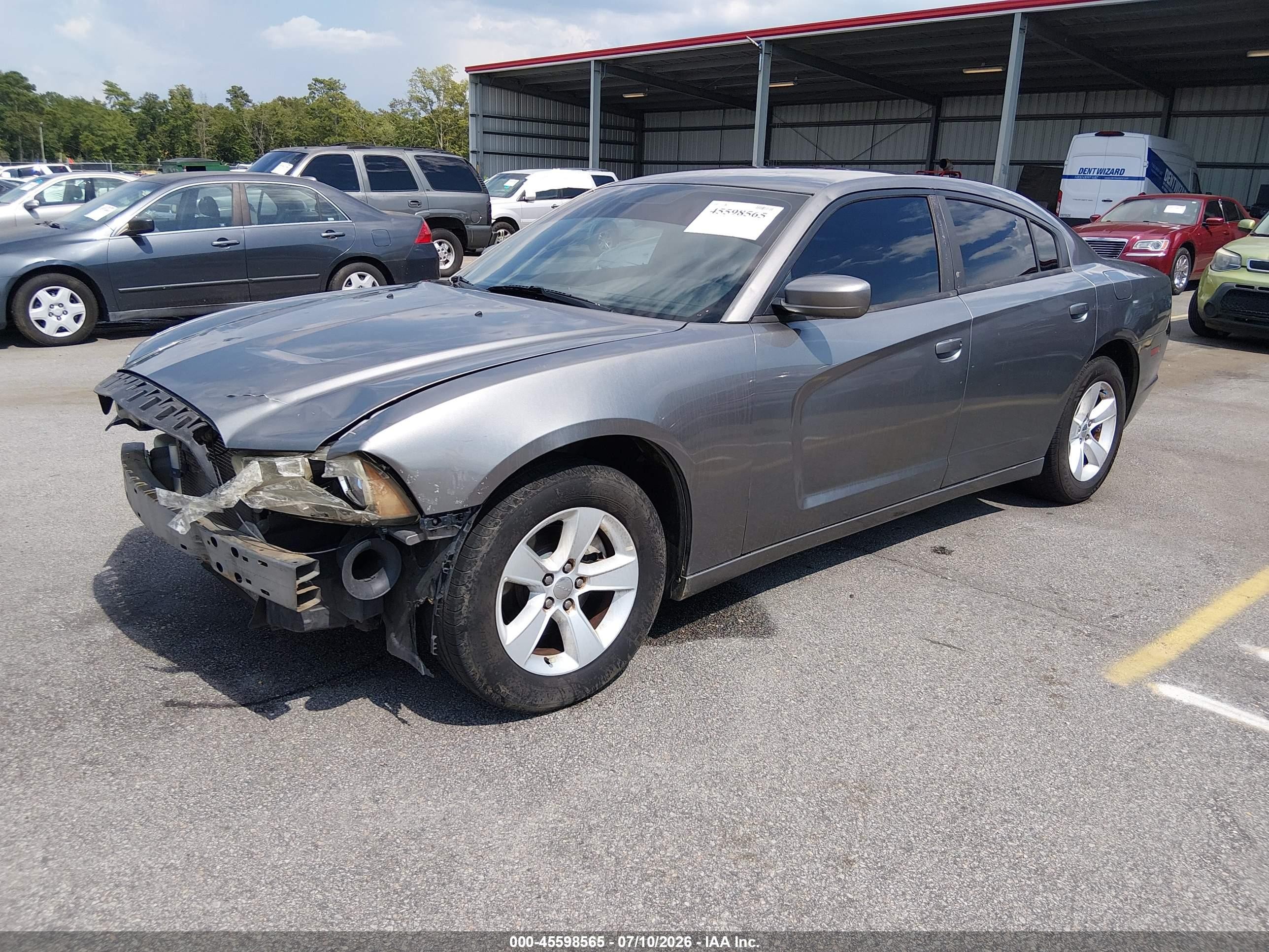 2011 Dodge Charger   Gray vin: 2B3CL3CG8BH577079