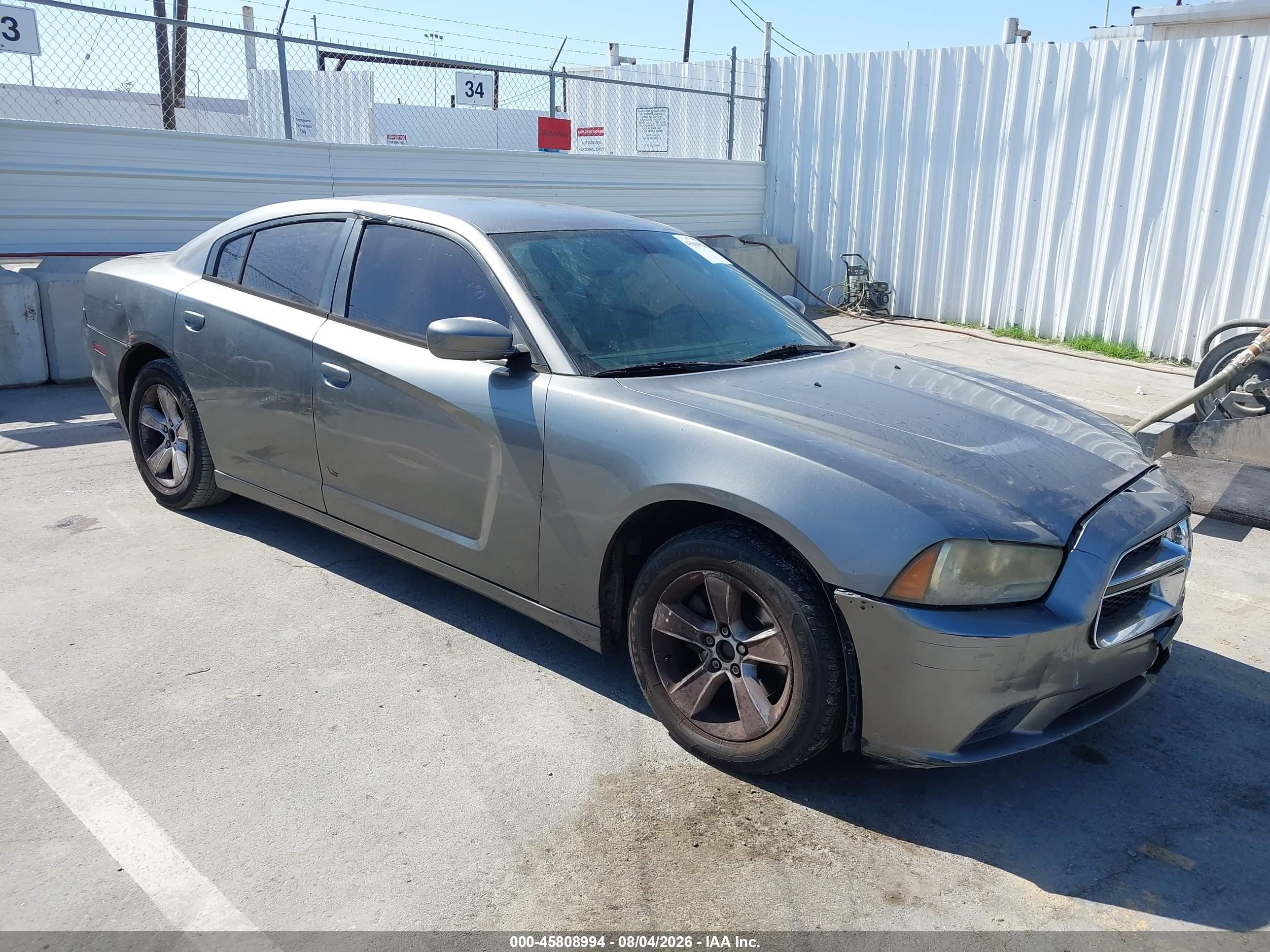 2011 Dodge Charger   Gray vin: 2B3CL3CG8BH612526