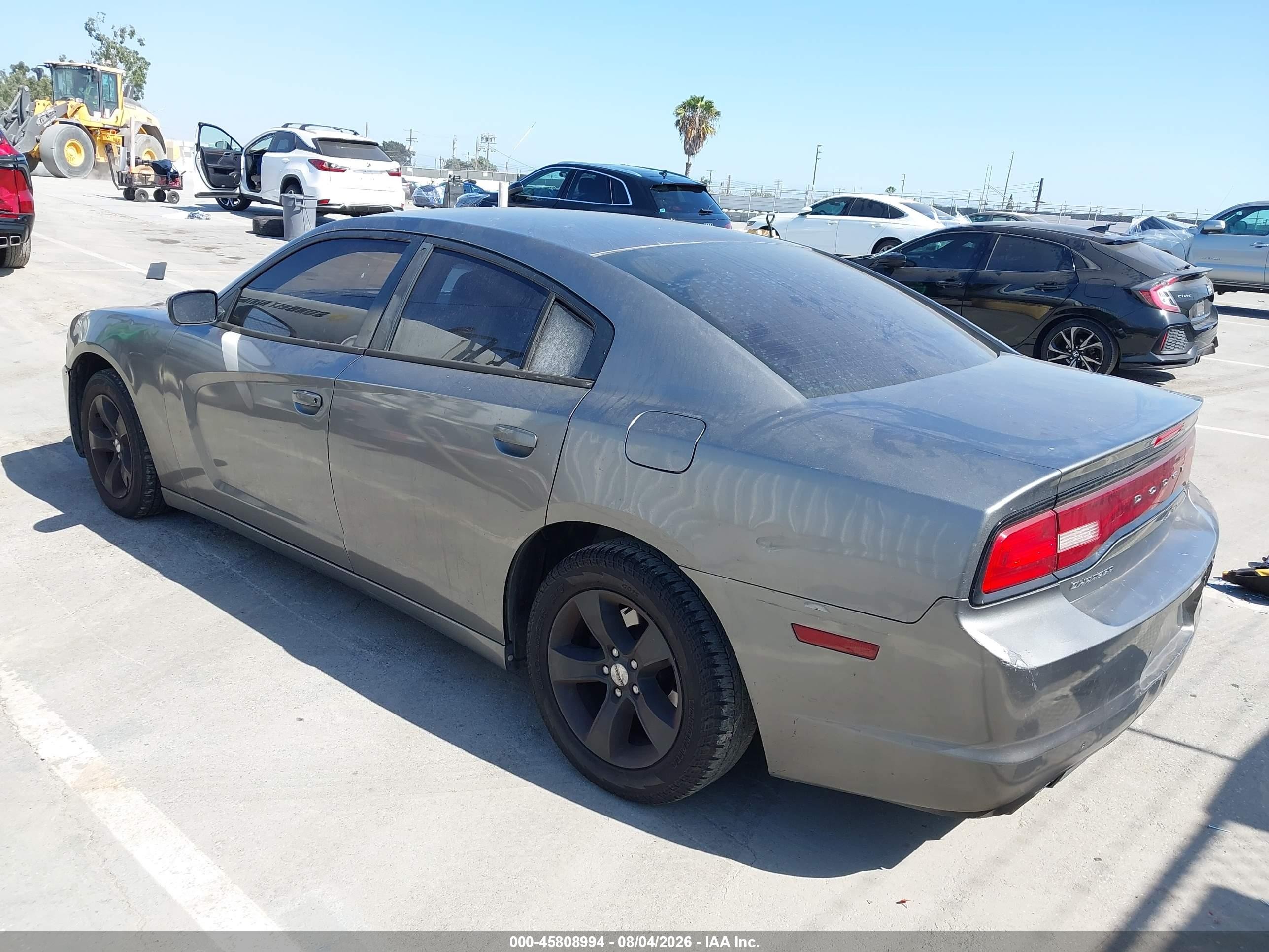 2011 Dodge Charger   Gray vin: 2B3CL3CG8BH612526