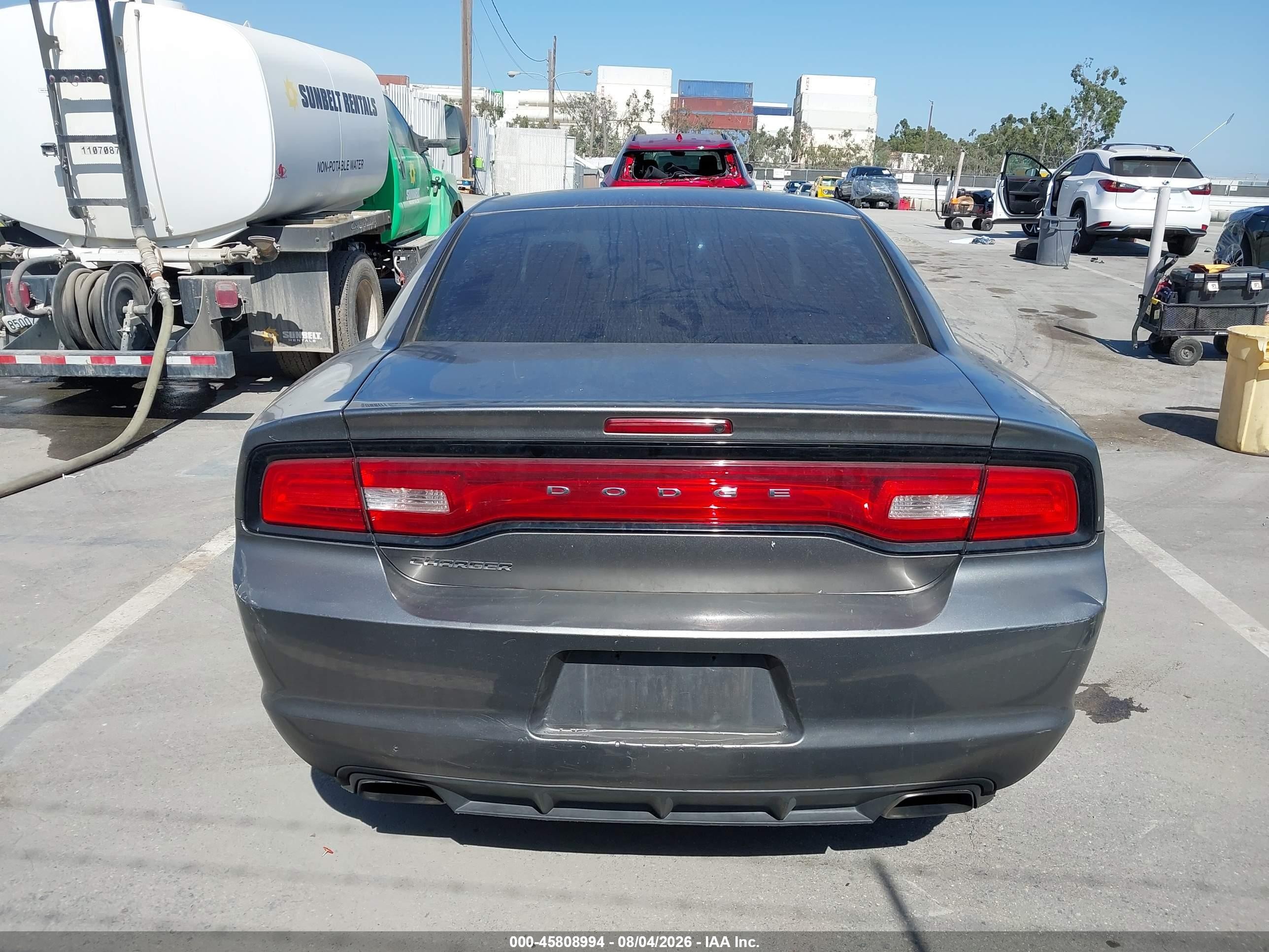 2011 Dodge Charger   Gray vin: 2B3CL3CG8BH612526