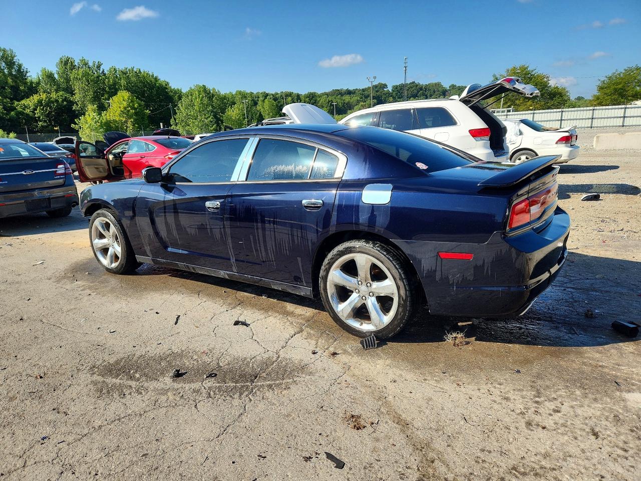 2011 Dodge Charger Blue vin: 2B3CL3CG9BH507994