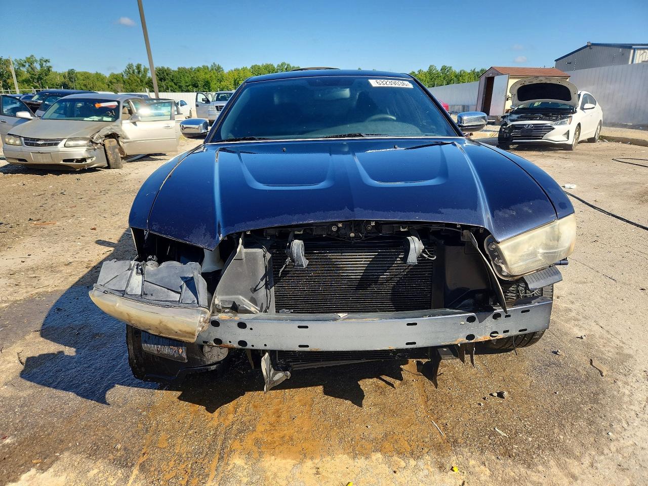 2011 Dodge Charger Blue vin: 2B3CL3CG9BH507994