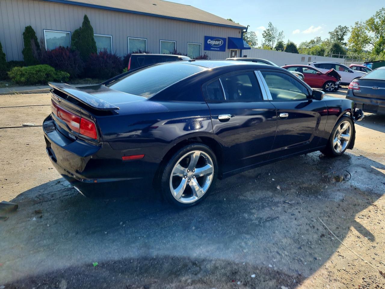 2011 Dodge Charger Blue vin: 2B3CL3CG9BH507994