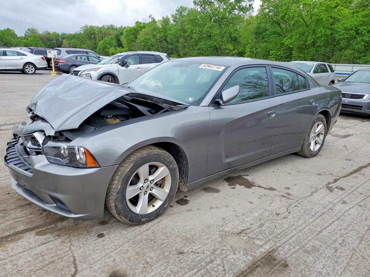2011 Dodge Charger Silver vin: 2B3CL3CG9BH512208