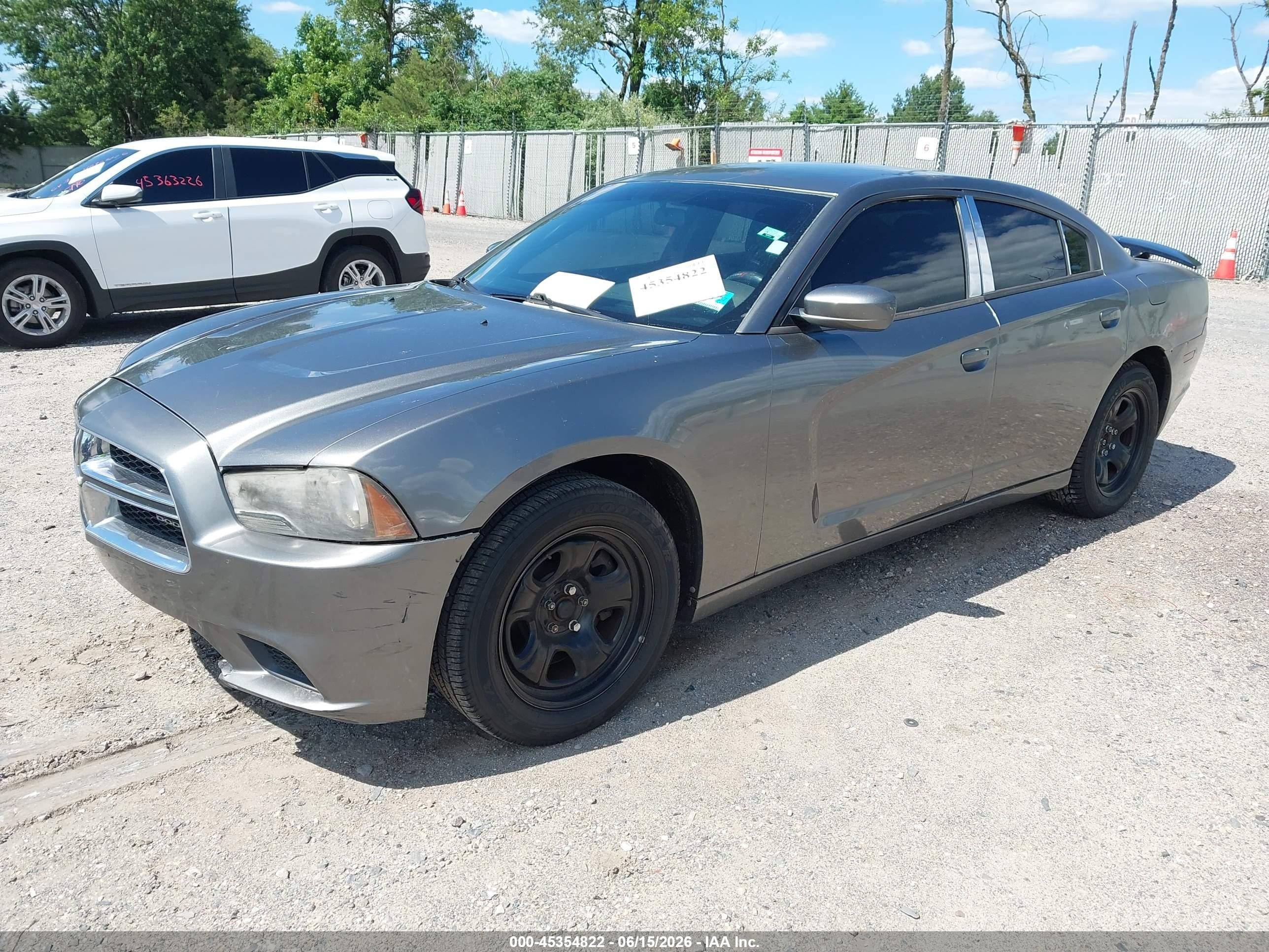 2011 Dodge Charger   Gray vin: 2B3CL3CG9BH545029