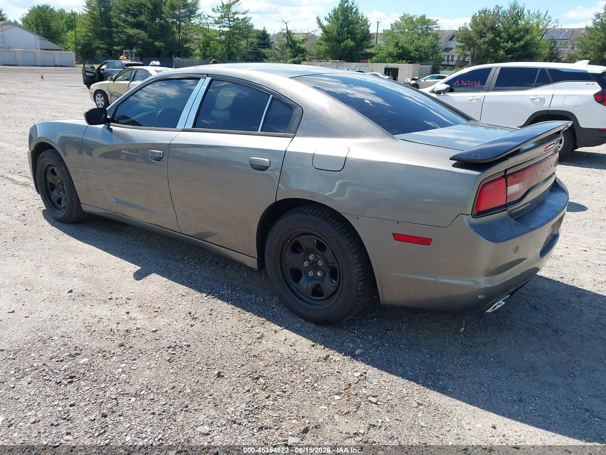 2011 Dodge Charger   Gray vin: 2B3CL3CG9BH545029