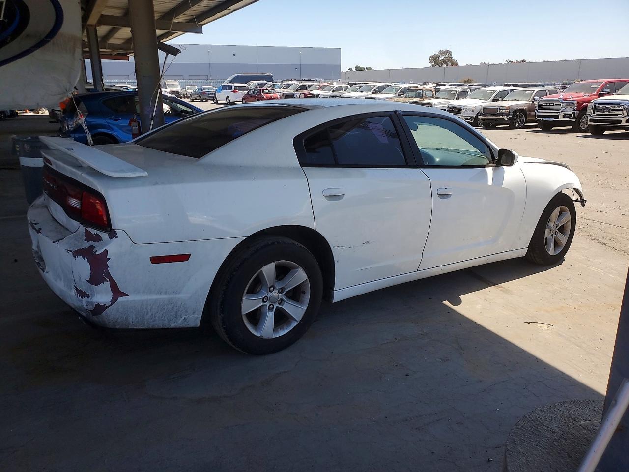 2011 Dodge Charger Base White vin: 2B3CL3CG9BH577169