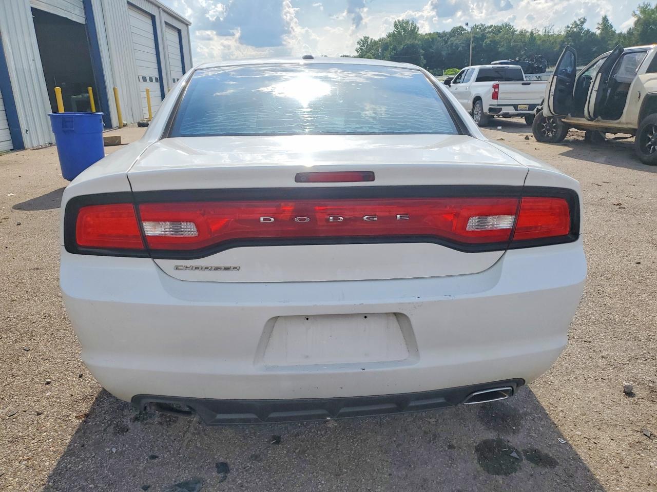 2011 Dodge Charger White vin: 2B3CL3CG9BH592867