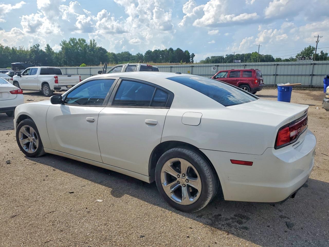 2011 Dodge Charger White vin: 2B3CL3CG9BH592867