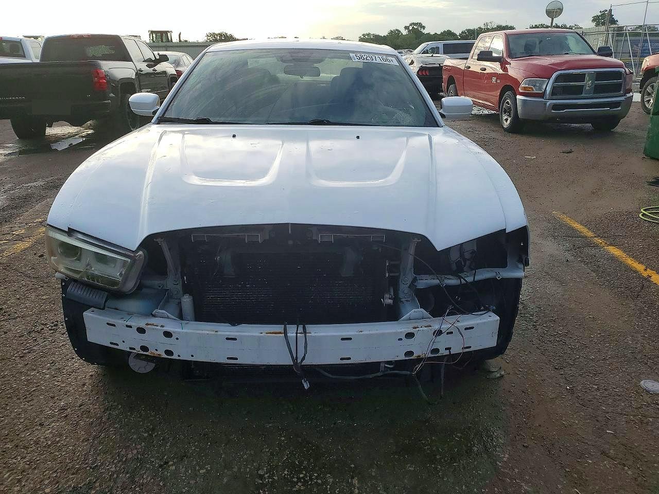 2011 Dodge Charger White vin: 2B3CL3CGXBH532290