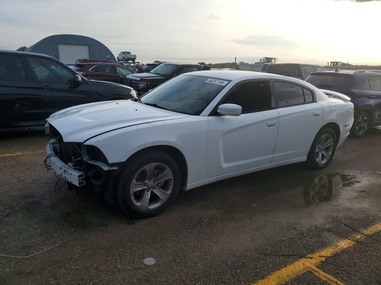 2011 Dodge Charger White vin: 2B3CL3CGXBH532290