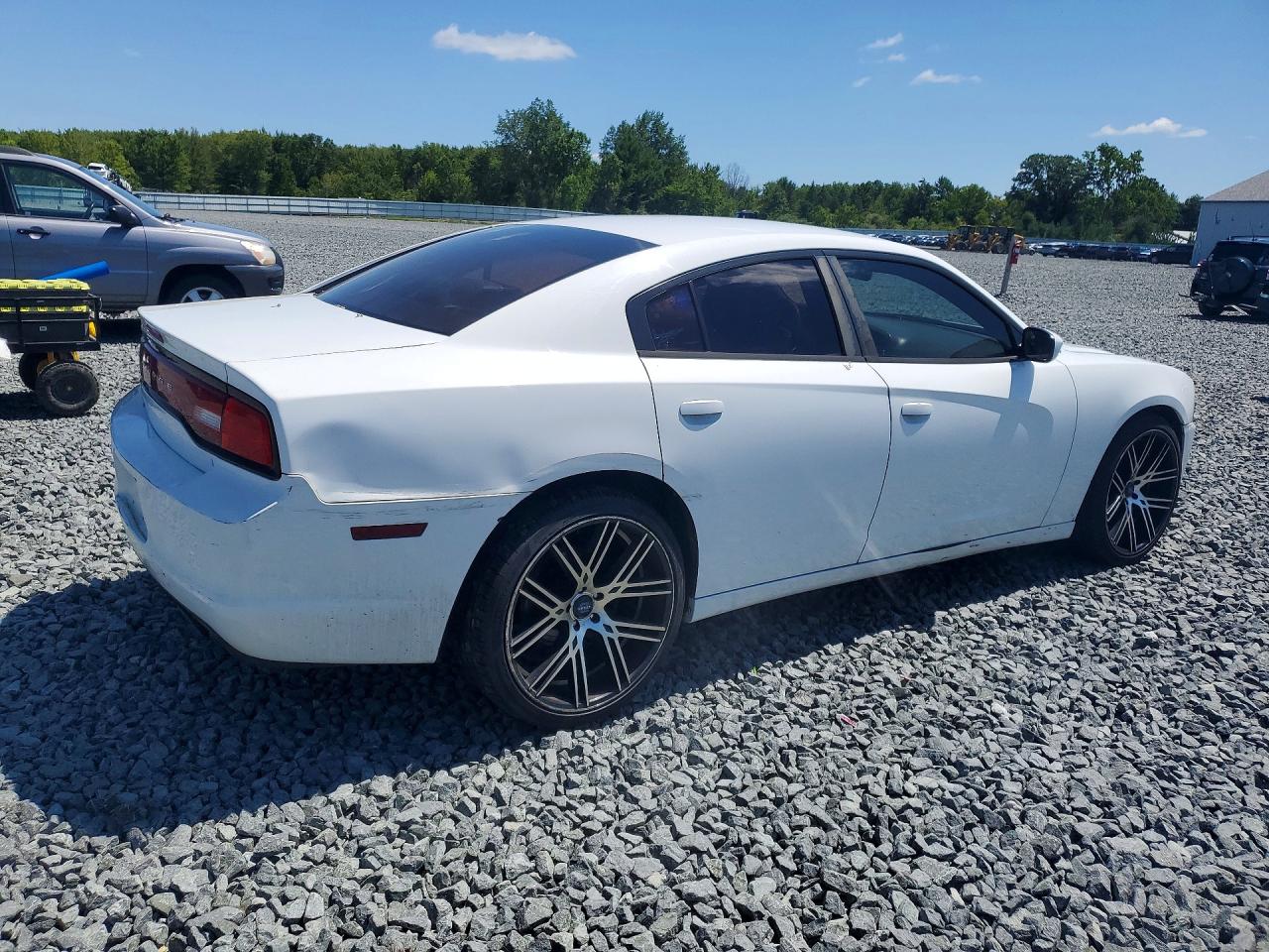 2011 Dodge Charger Белый vin: 2B3CL3CGXBH545511