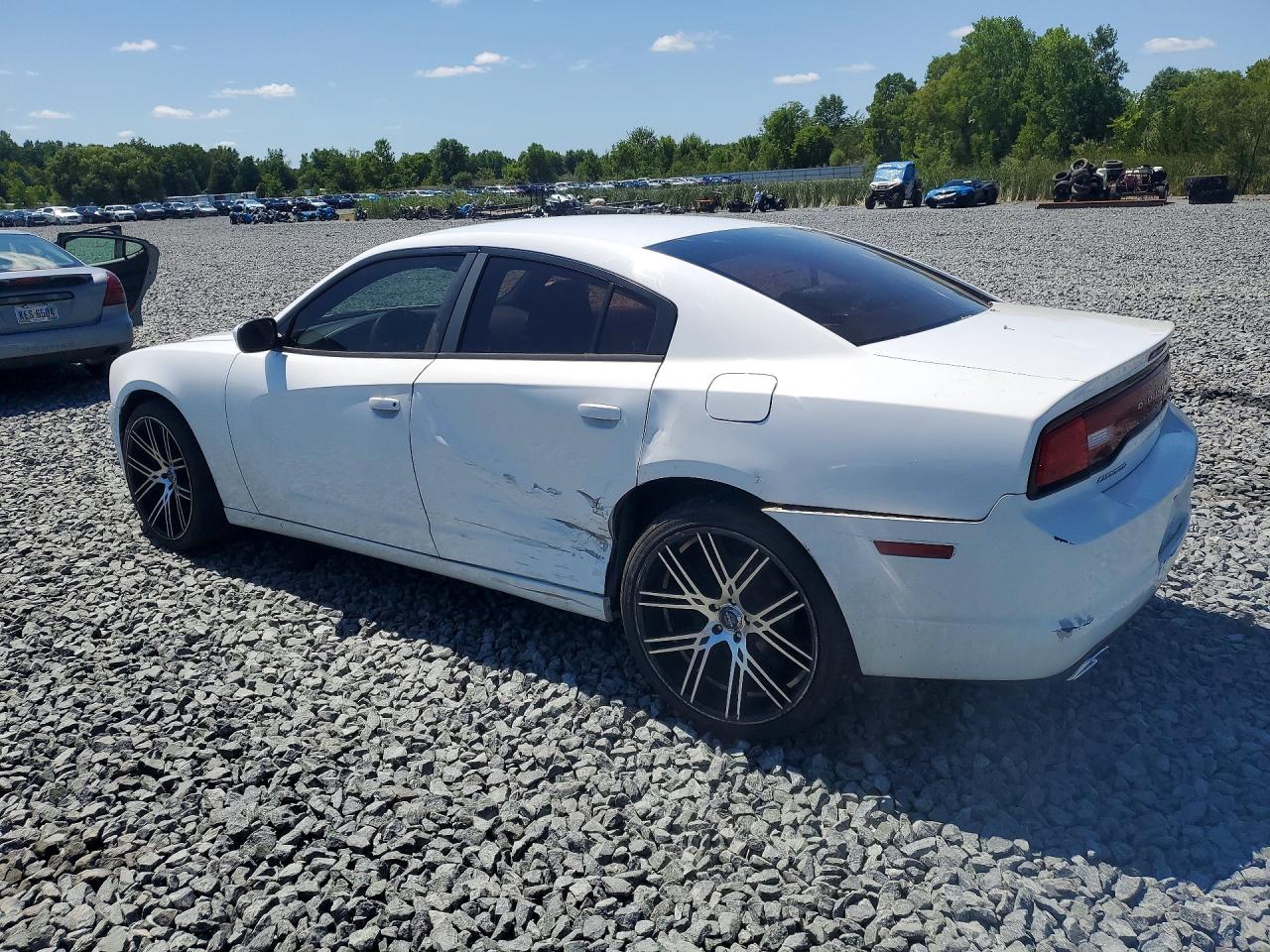2011 Dodge Charger Белый vin: 2B3CL3CGXBH545511