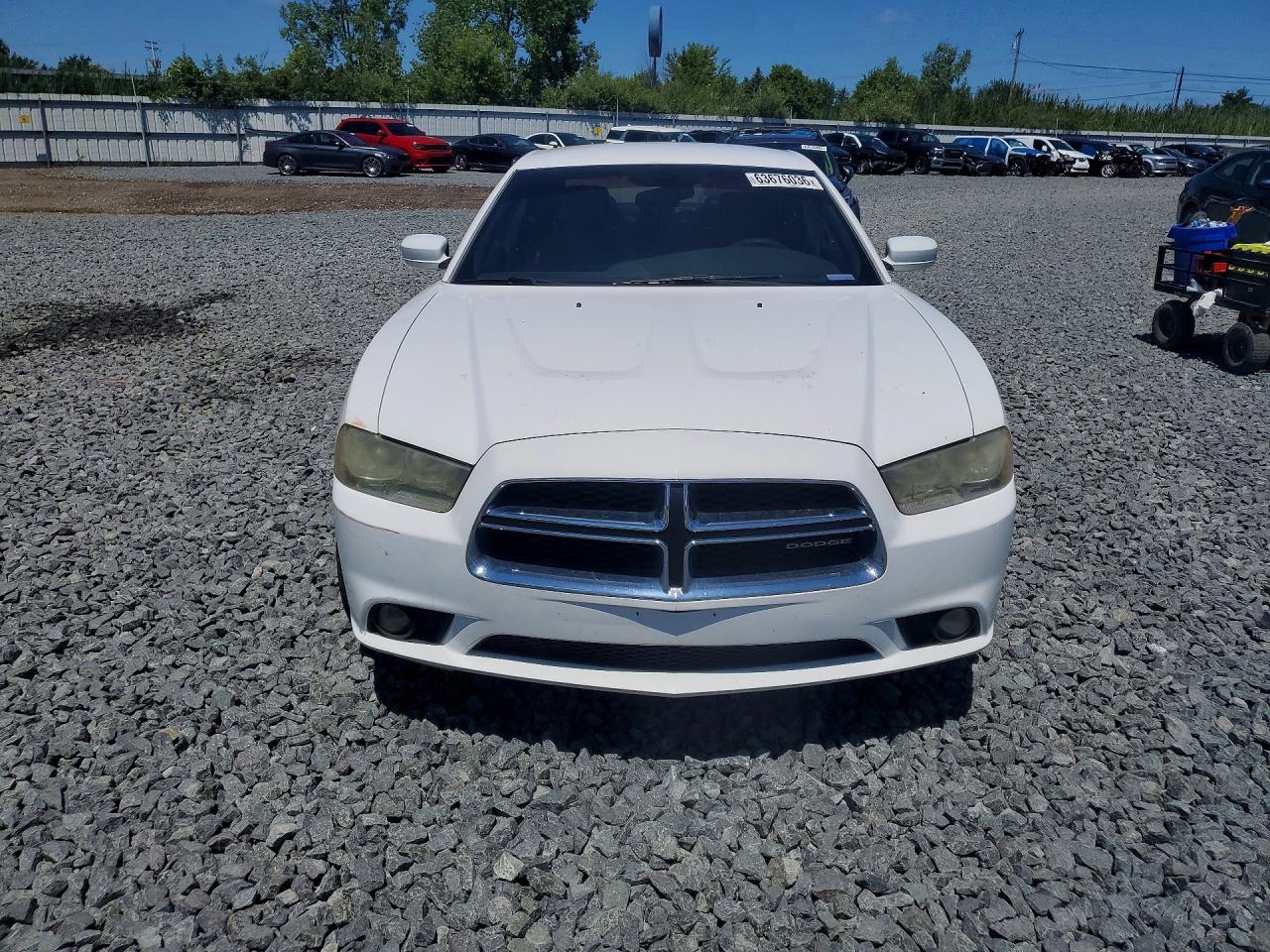 2011 Dodge Charger Белый vin: 2B3CL3CGXBH545511