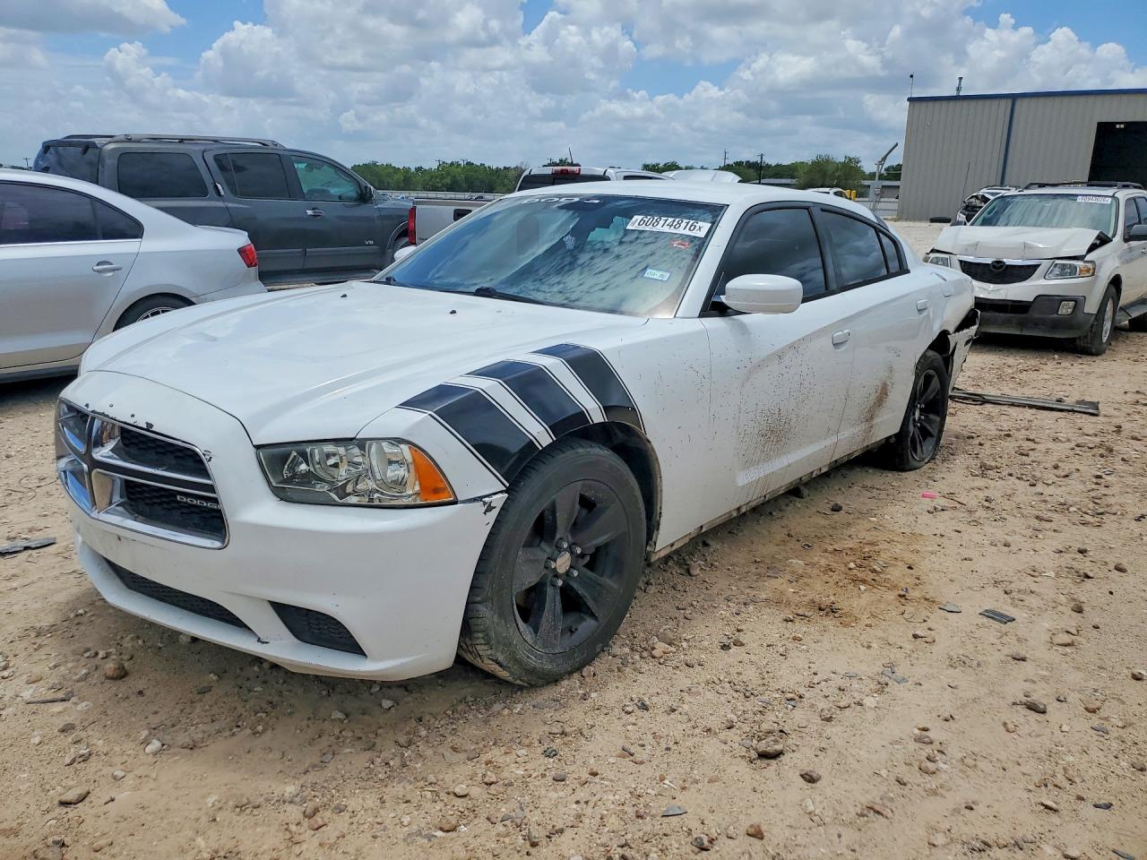 2011 Dodge Charger White vin: 2B3CL3CGXBH560171