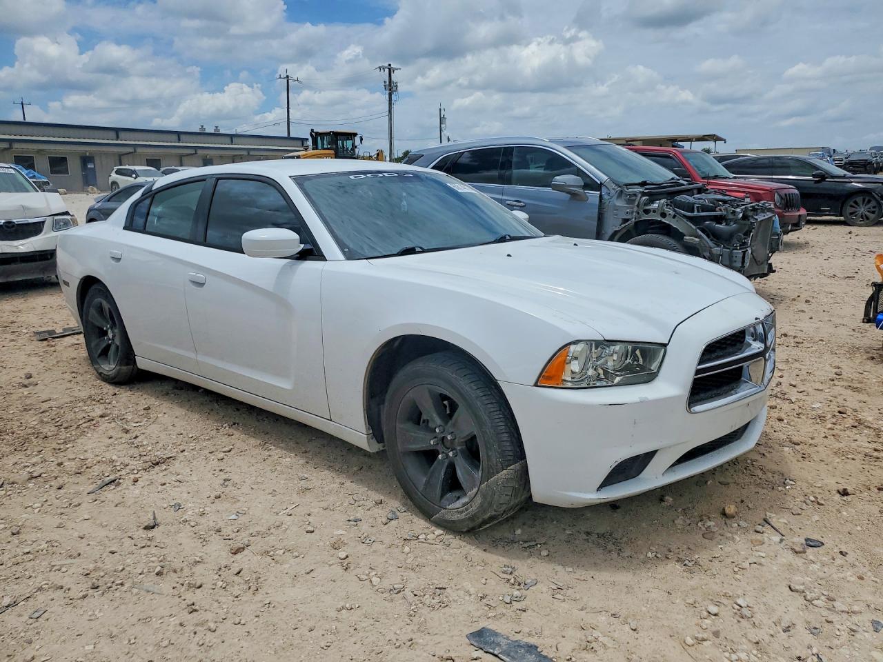 2011 Dodge Charger White vin: 2B3CL3CGXBH560171