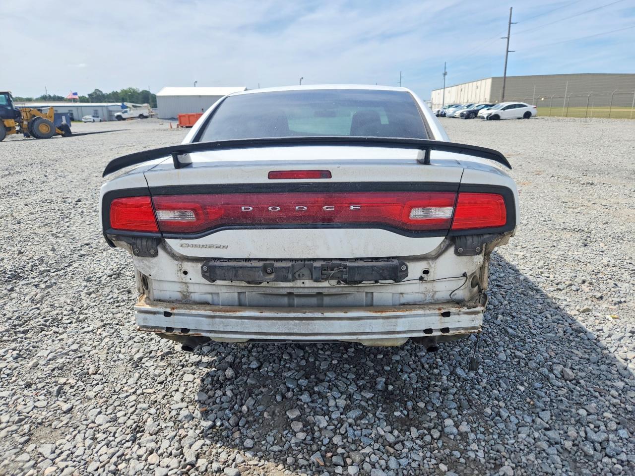 2011 Dodge Charger White vin: 2B3CL3CGXBH578072