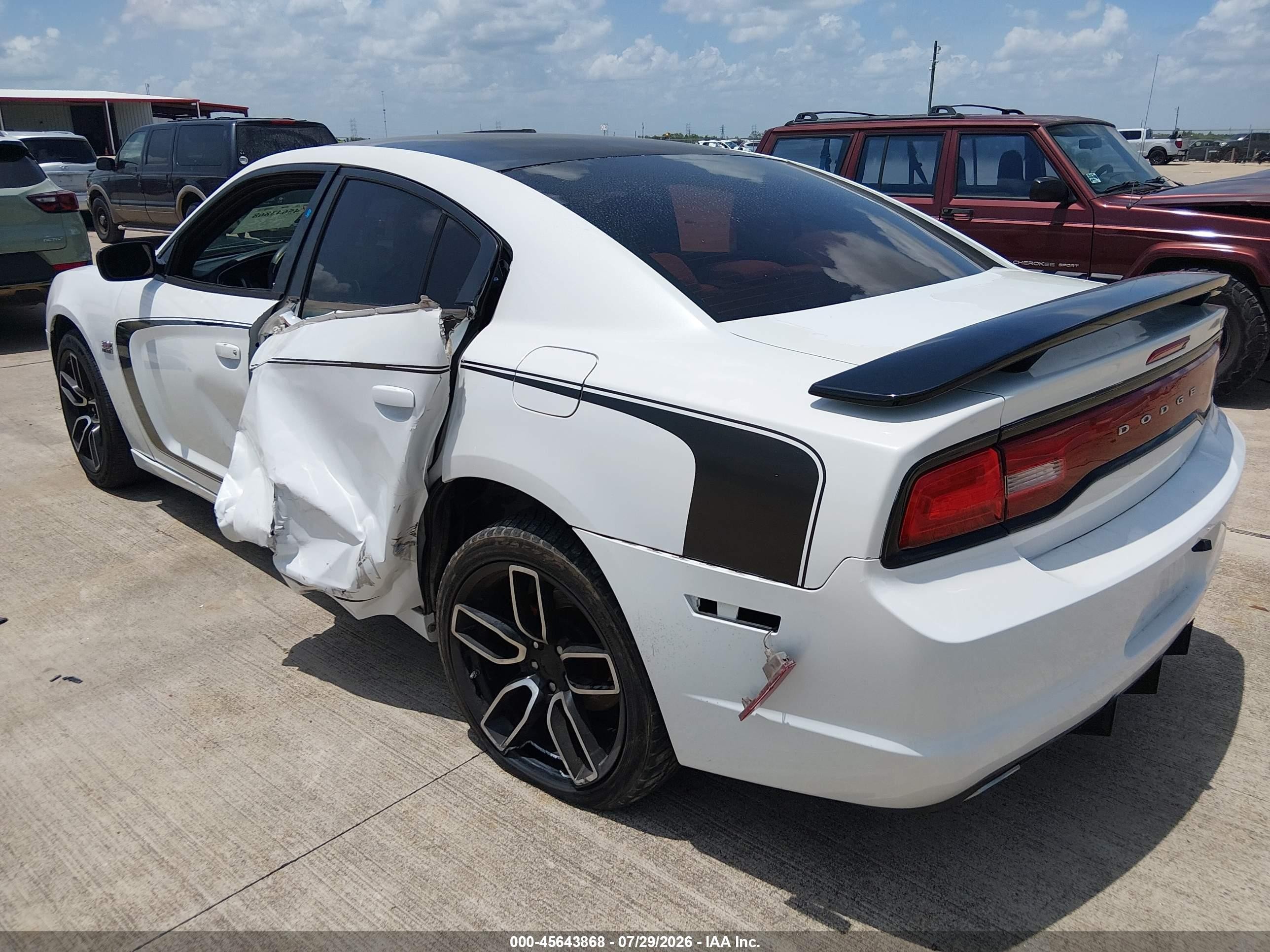 2011 Dodge Charger Белый vin: 2B3CL3CGXBH606291
