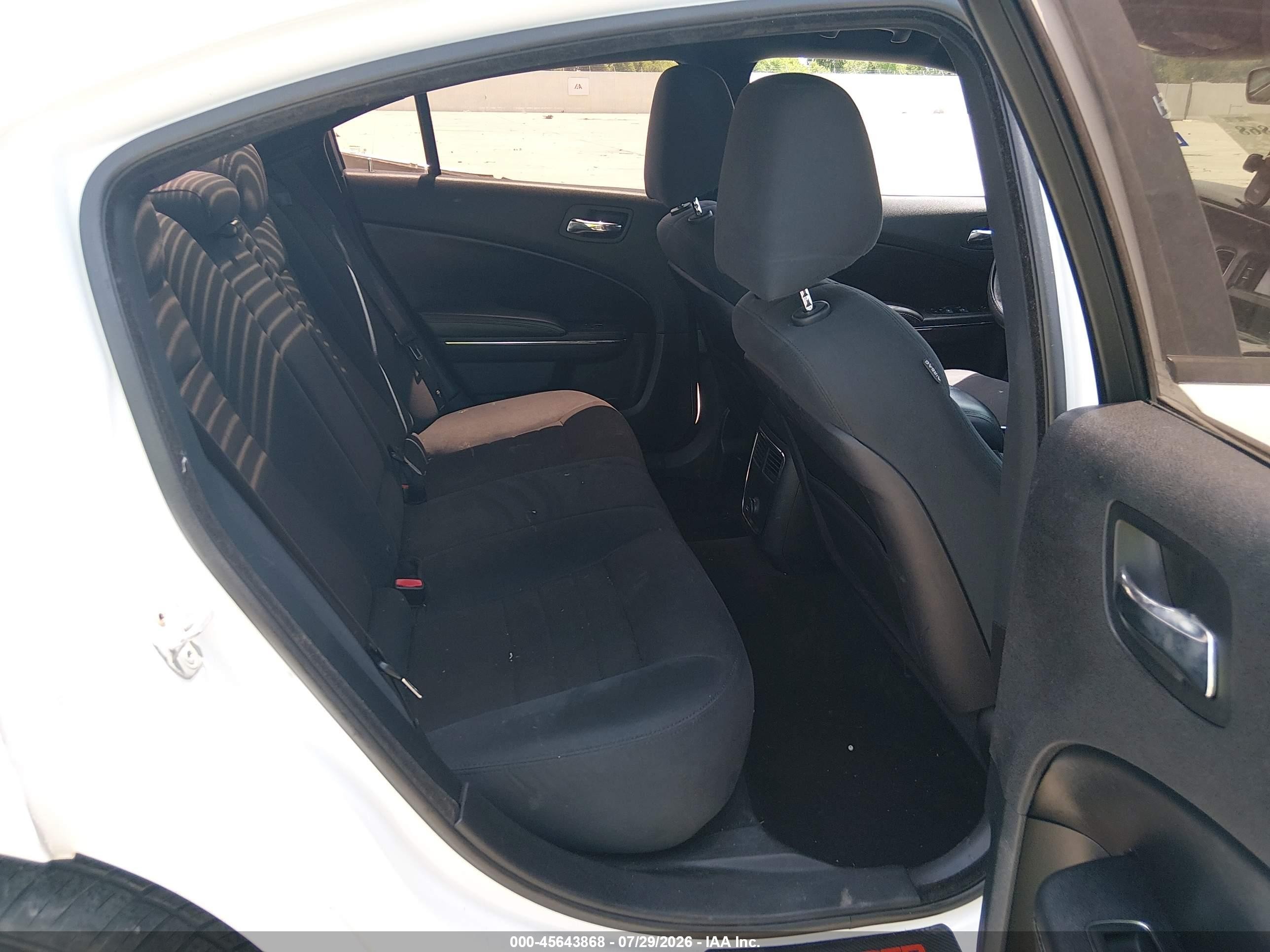 2011 Dodge Charger Белый vin: 2B3CL3CGXBH606291
