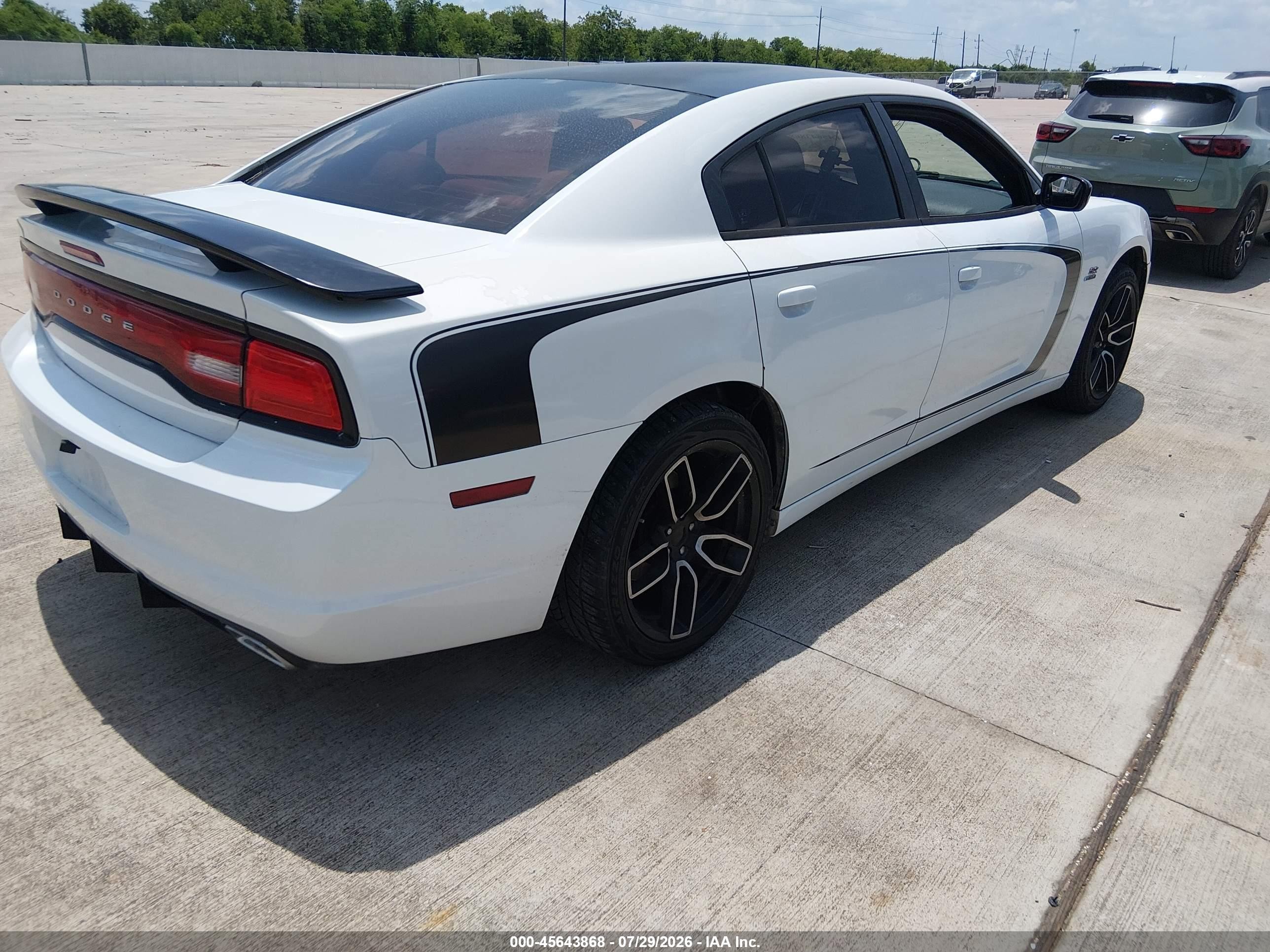 2011 Dodge Charger Белый vin: 2B3CL3CGXBH606291