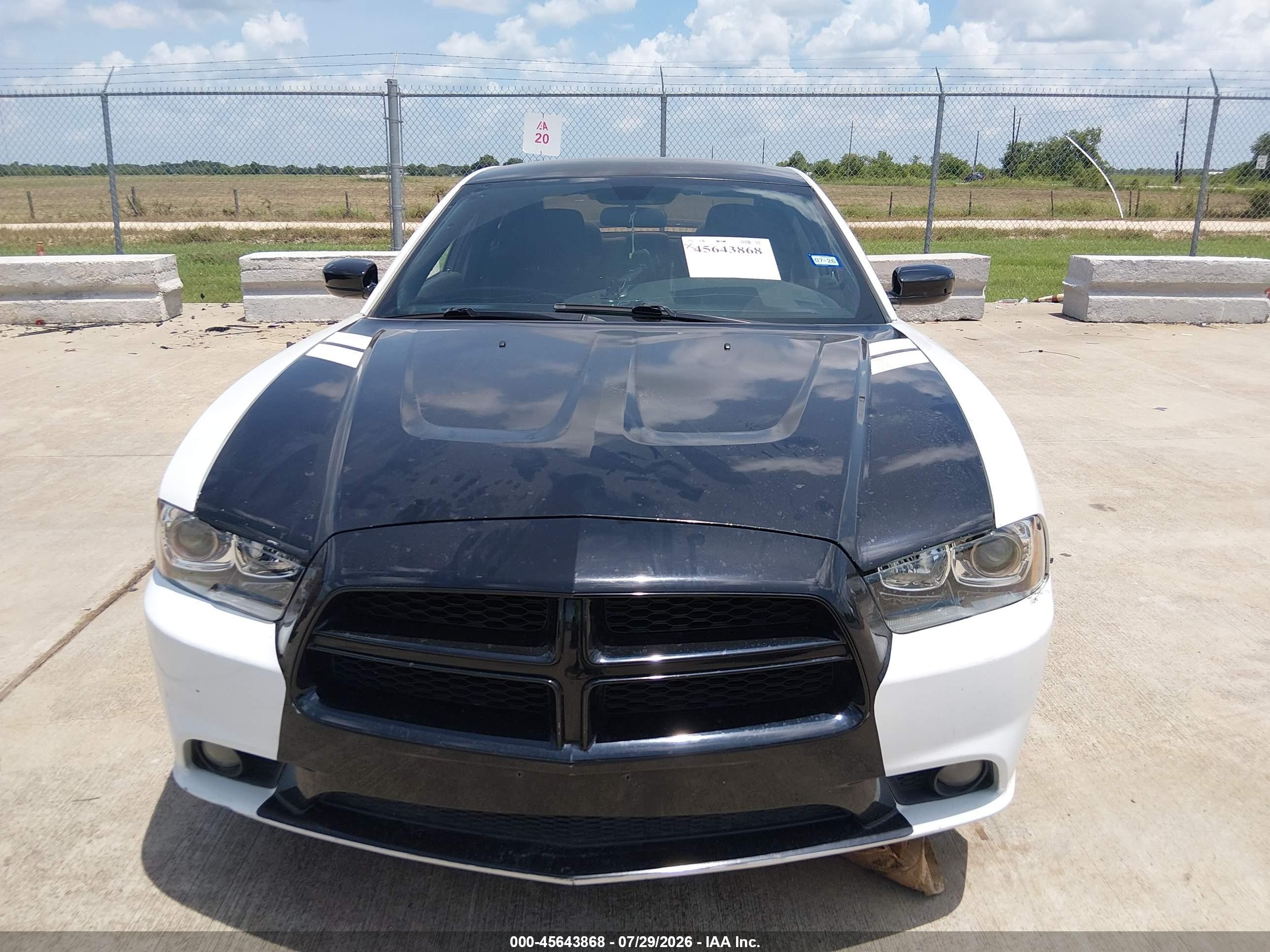 2011 Dodge Charger Белый vin: 2B3CL3CGXBH606291