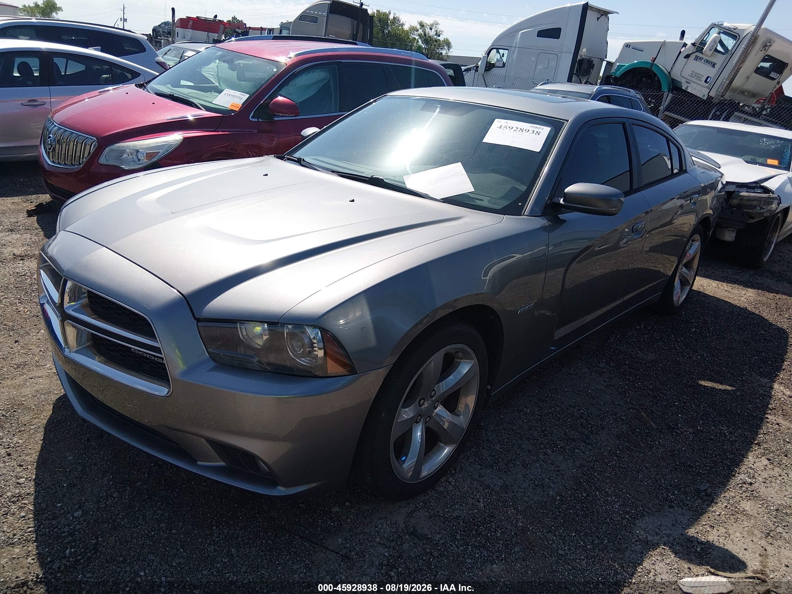 2011 Dodge Charger R/t Gray vin: 2B3CL5CT0BH558616