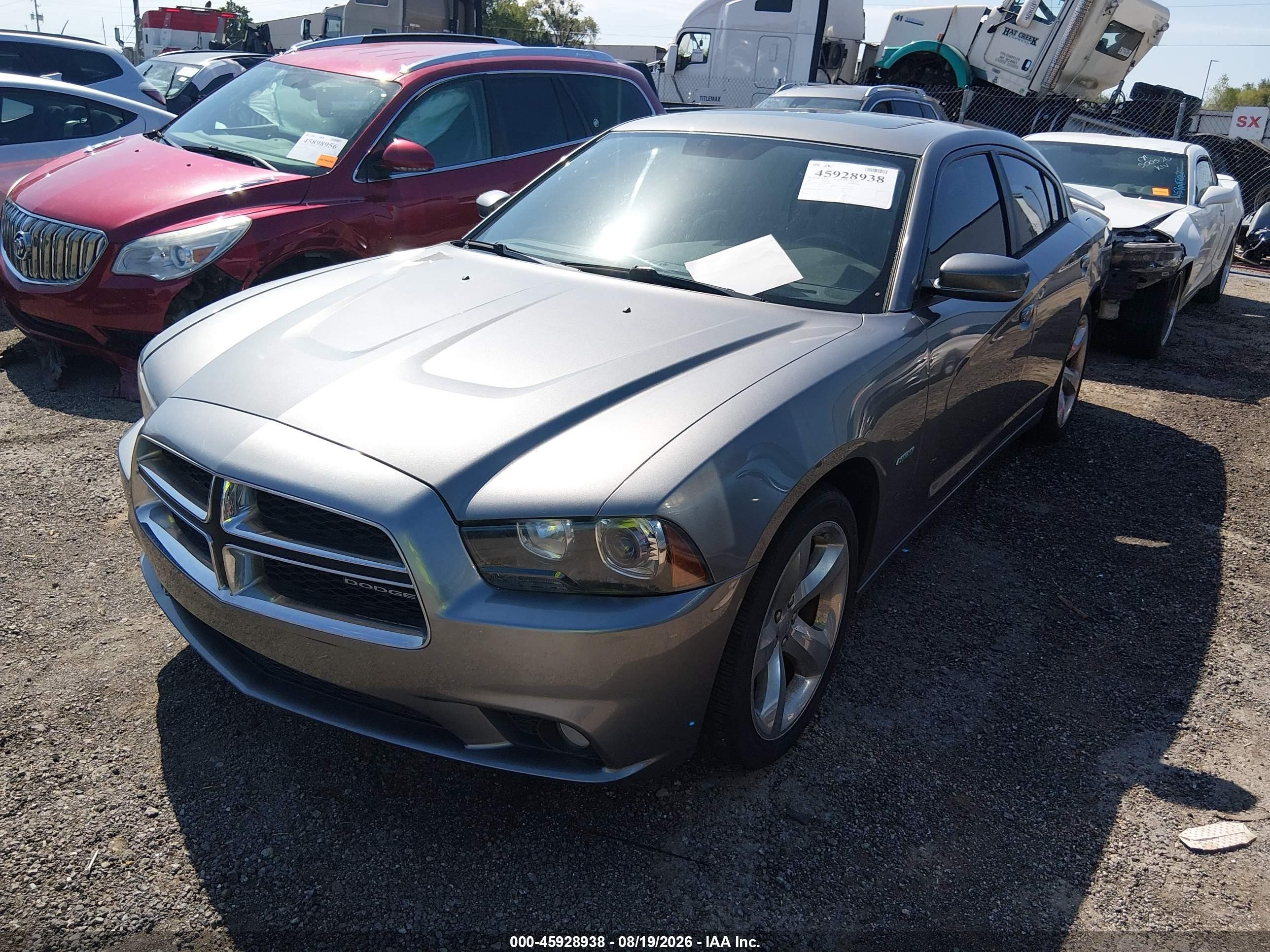 2011 Dodge Charger R/t Gray vin: 2B3CL5CT0BH558616