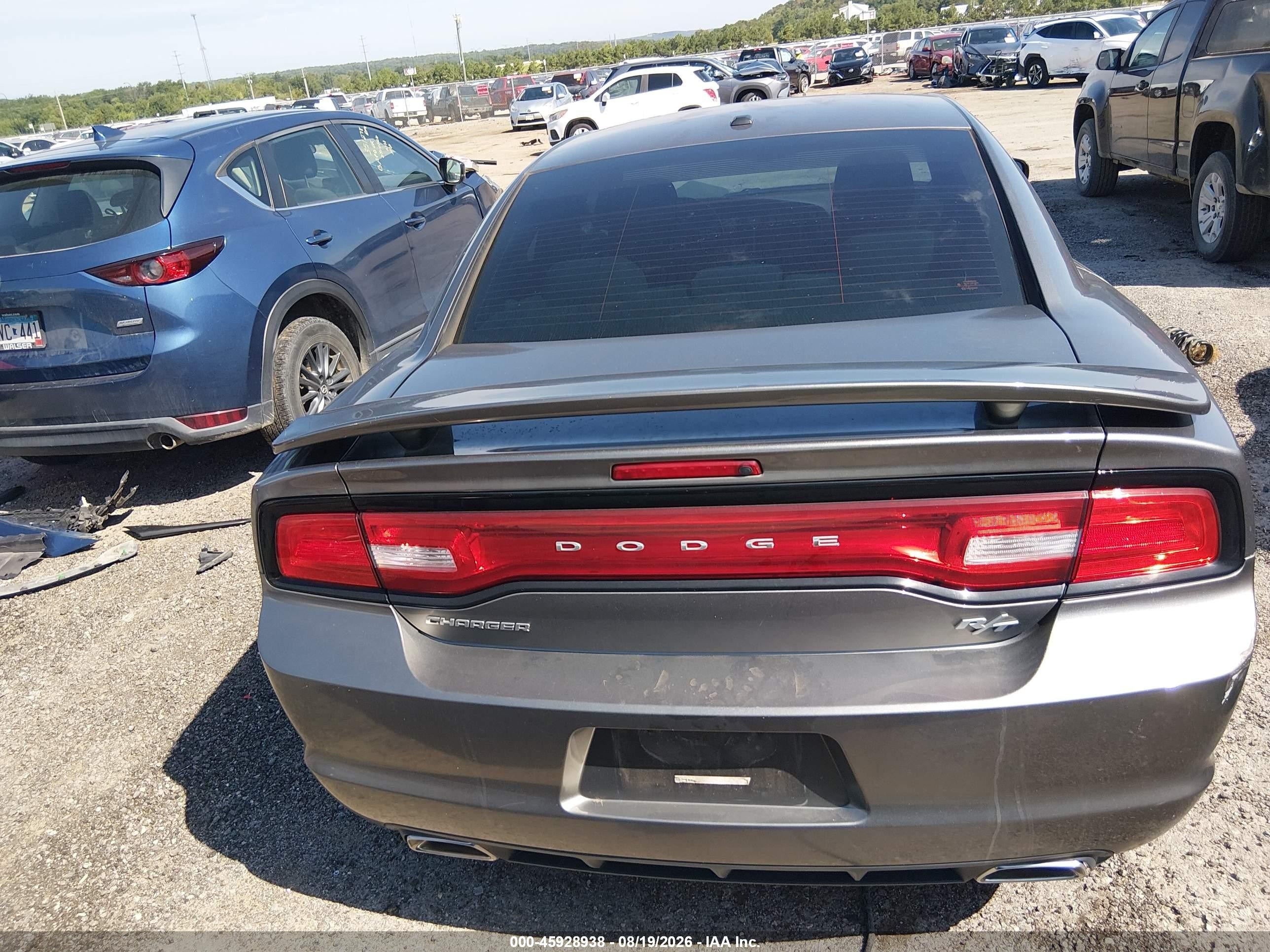 2011 Dodge Charger R/t Gray vin: 2B3CL5CT0BH558616