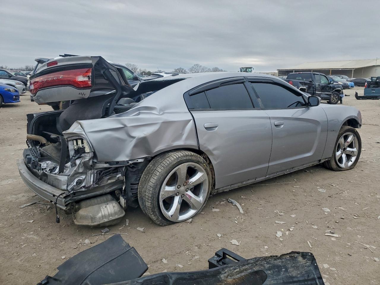 2011 Dodge Charger R/t Silver vin: 2B3CL5CT3BH552485