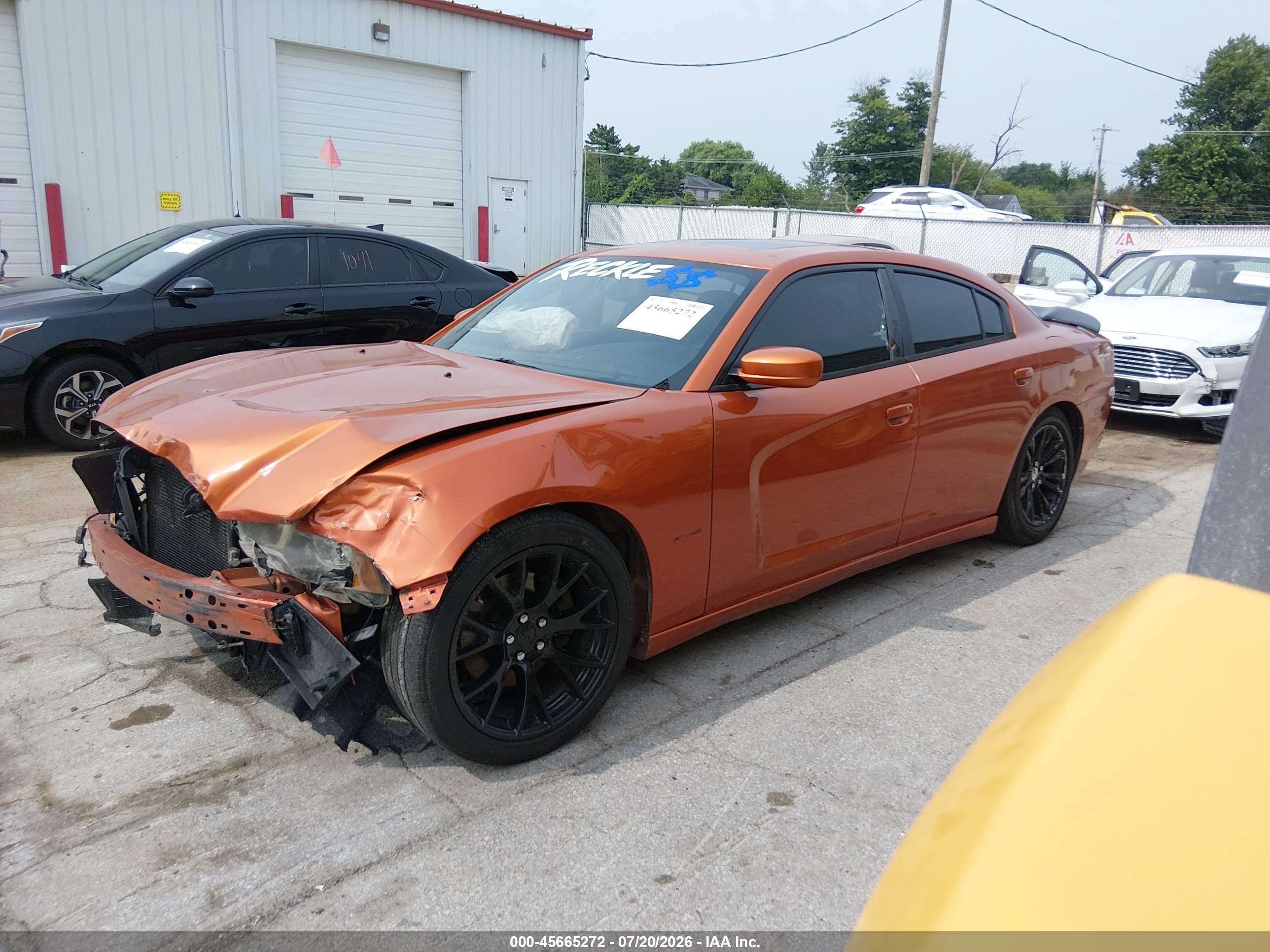 2011 Dodge Charger R/t Orange vin: 2B3CL5CT6BH609620