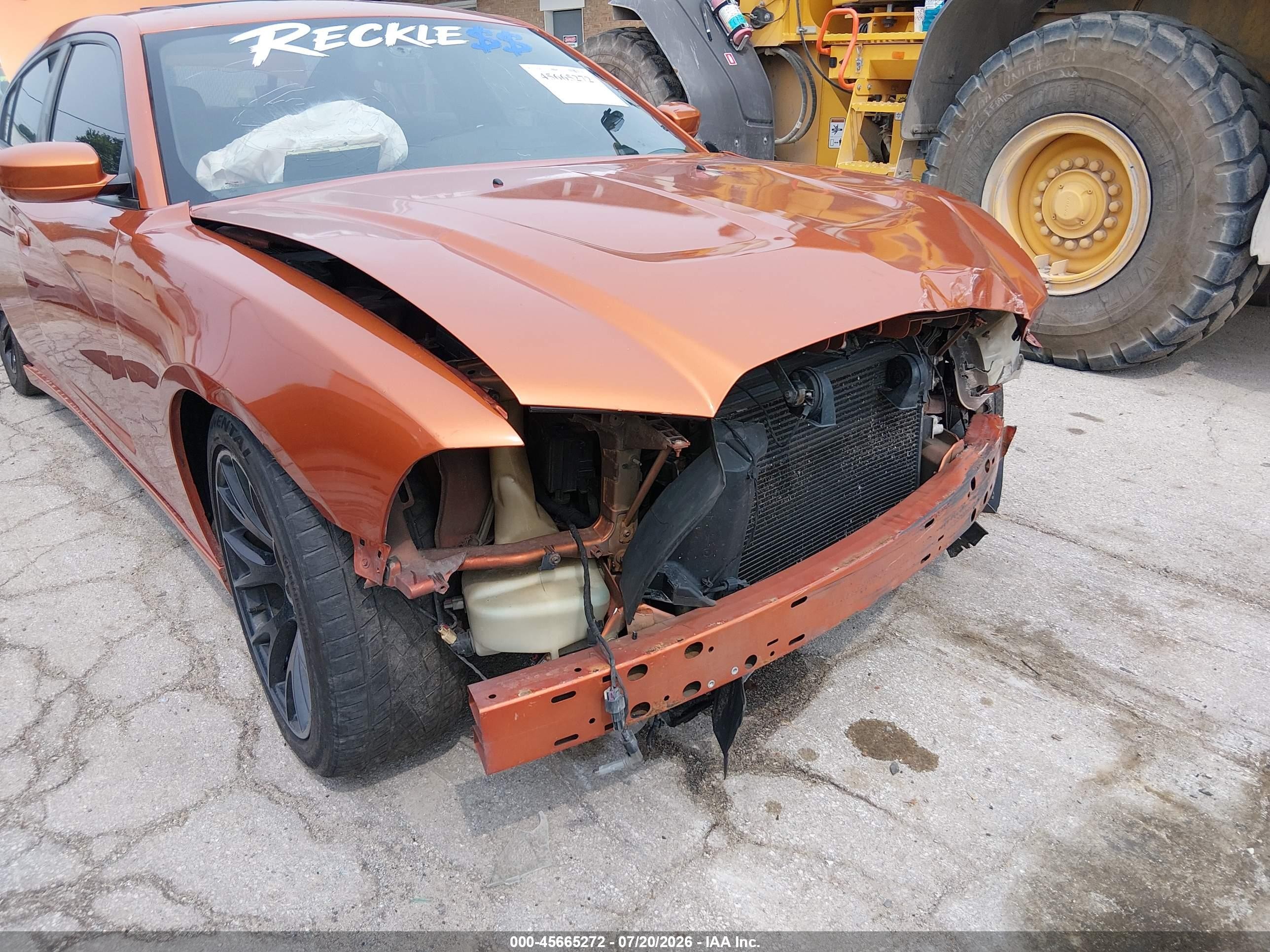 2011 Dodge Charger R/t Orange vin: 2B3CL5CT6BH609620