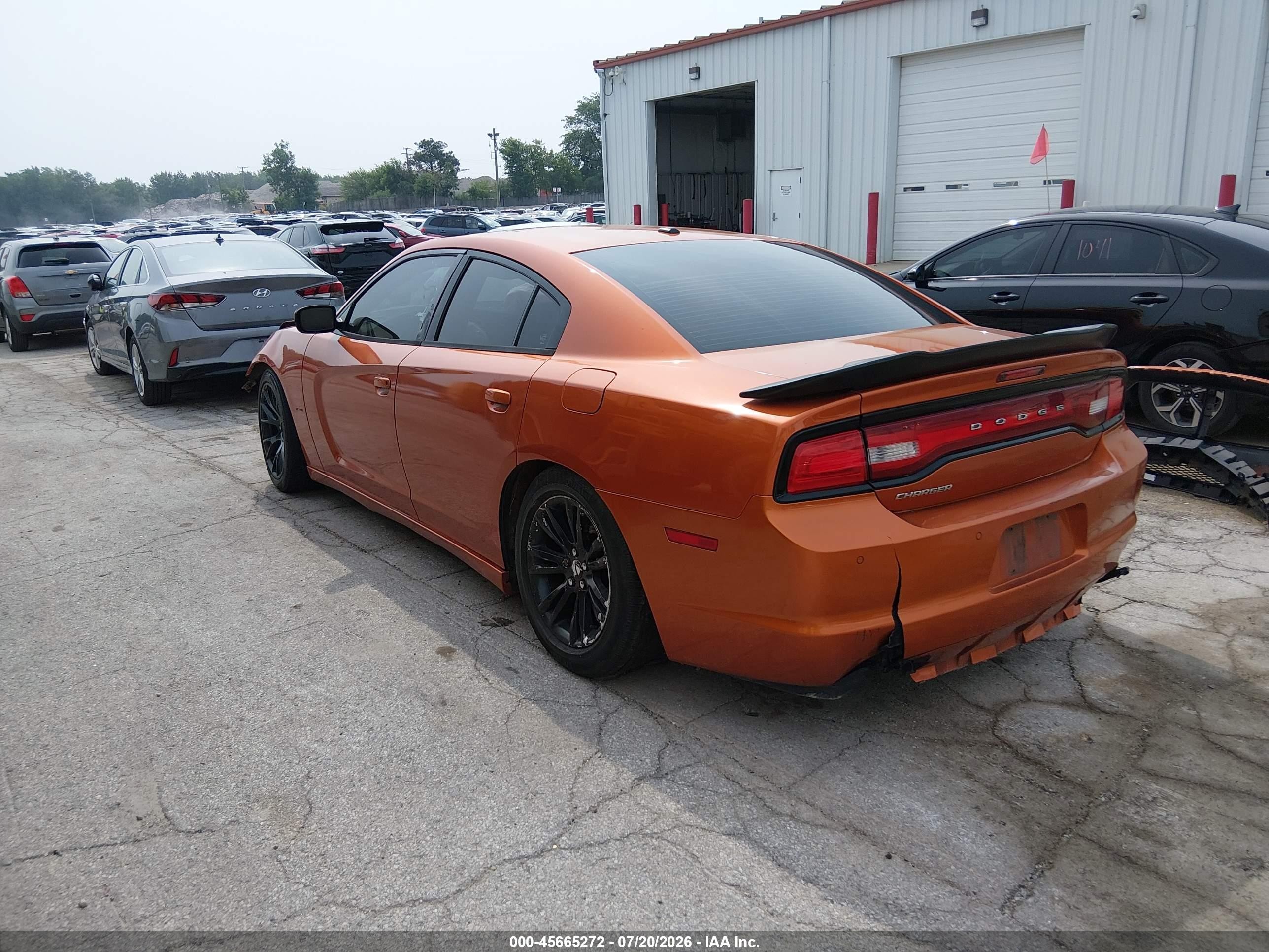 2011 Dodge Charger R/t Orange vin: 2B3CL5CT6BH609620