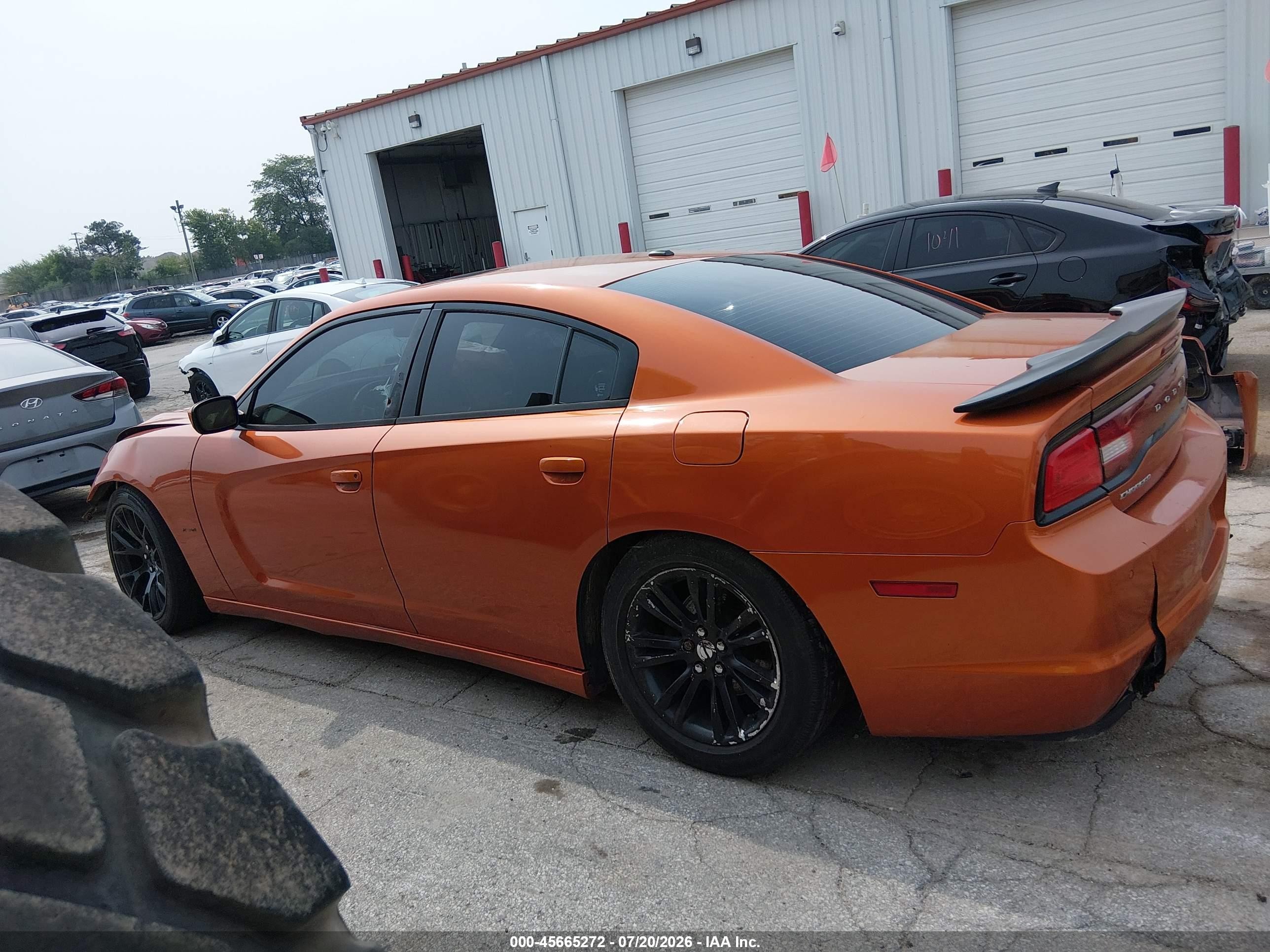 2011 Dodge Charger R/t Orange vin: 2B3CL5CT6BH609620