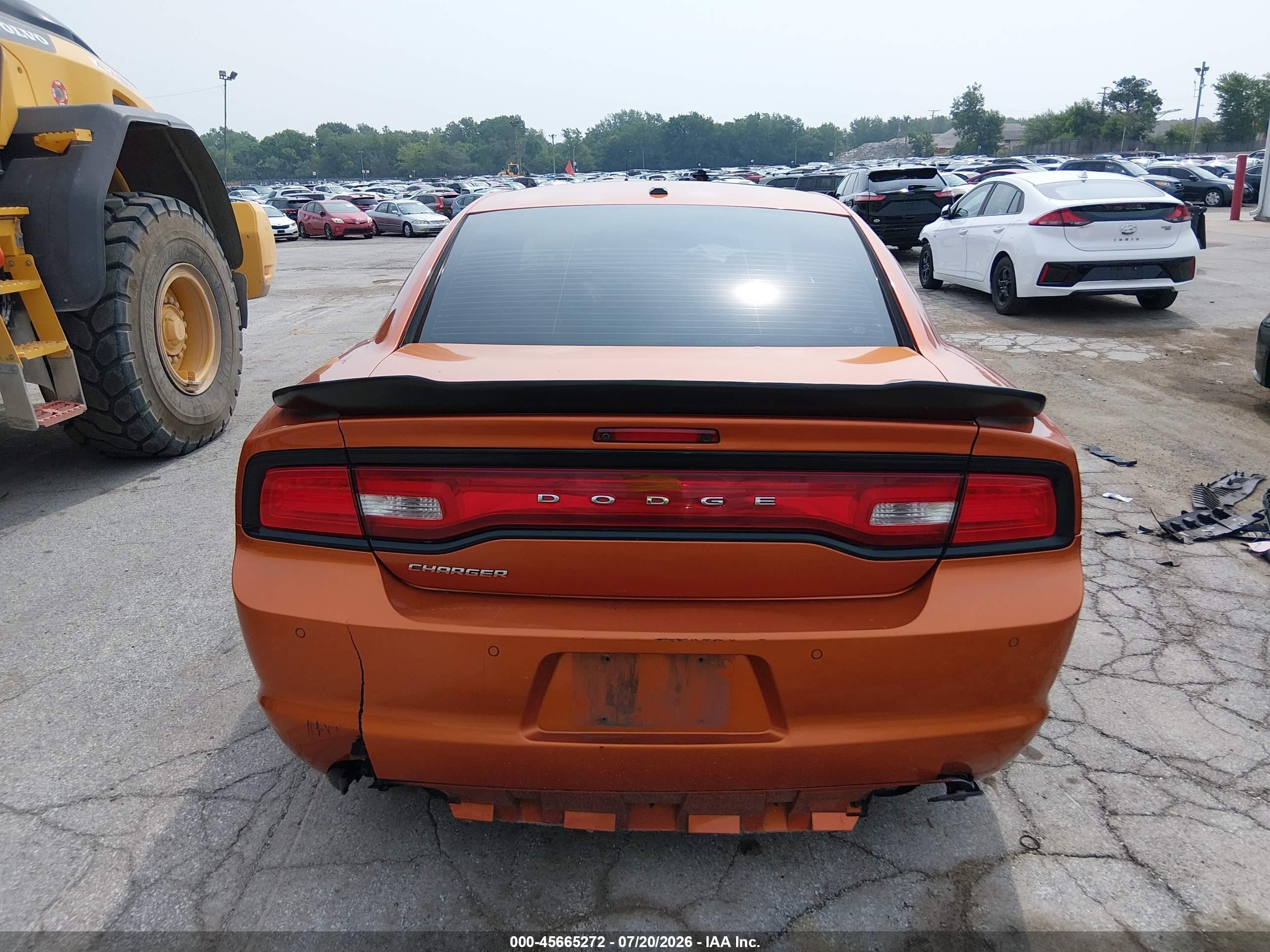 2011 Dodge Charger R/t Orange vin: 2B3CL5CT6BH609620