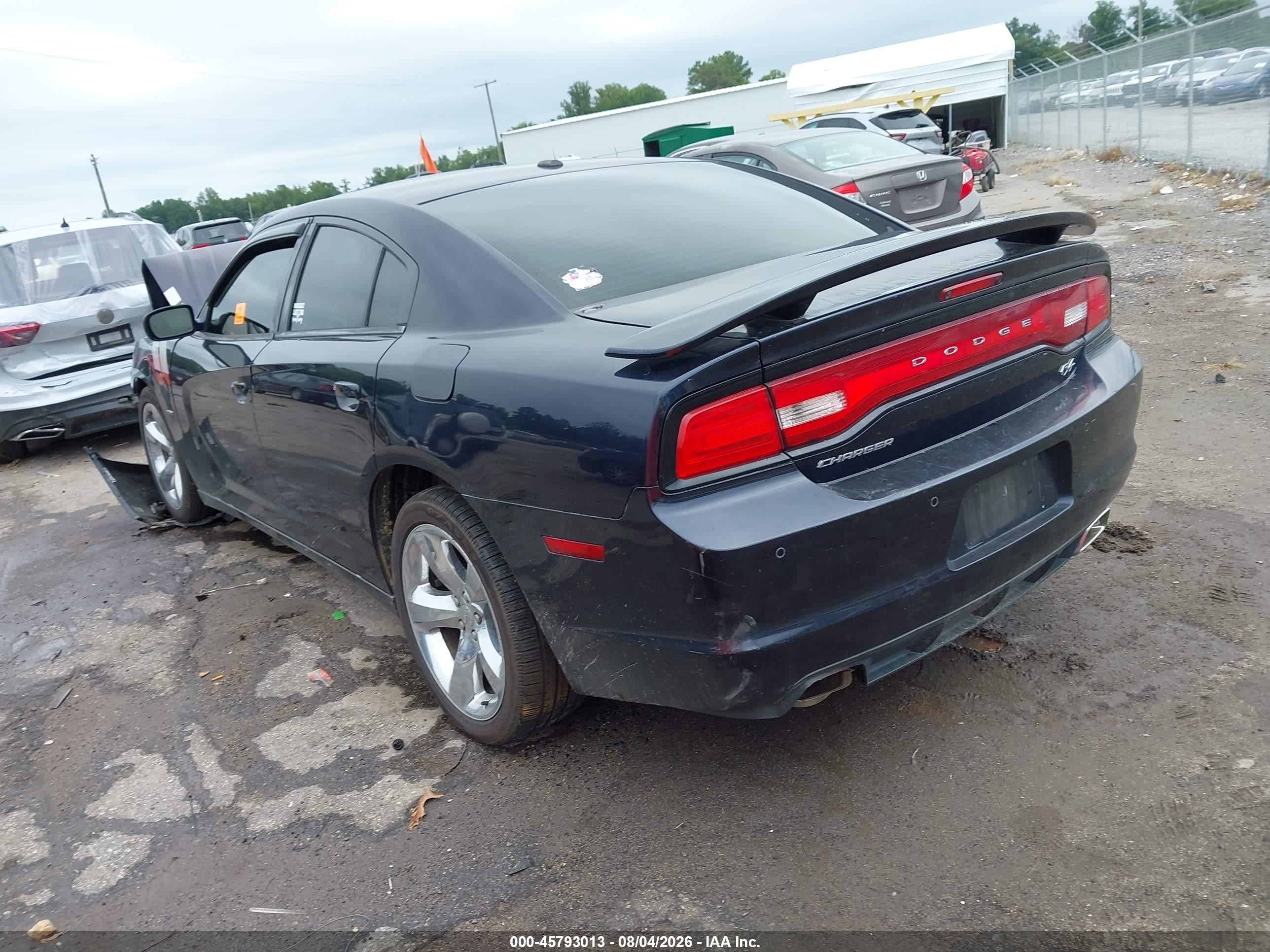 2011 Dodge Charger R/t Blue vin: 2B3CL5CT7BH507663