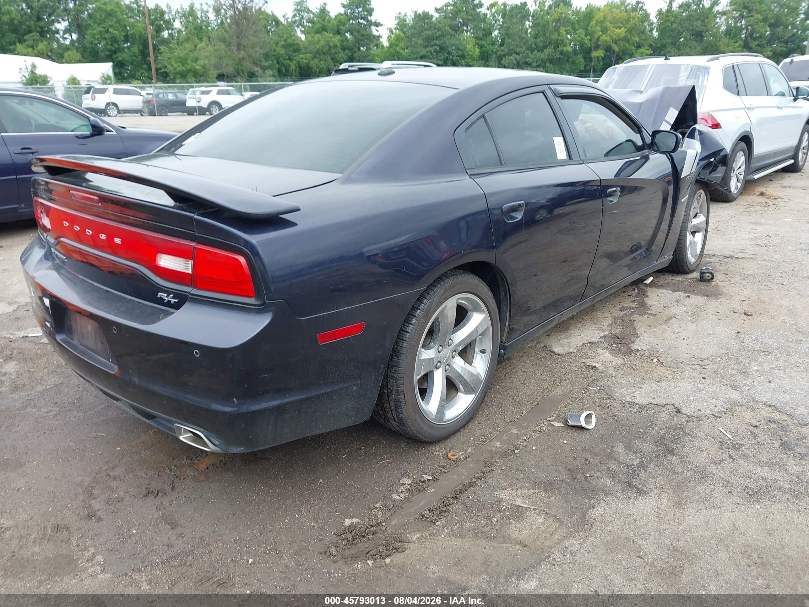 2011 Dodge Charger R/t Blue vin: 2B3CL5CT7BH507663