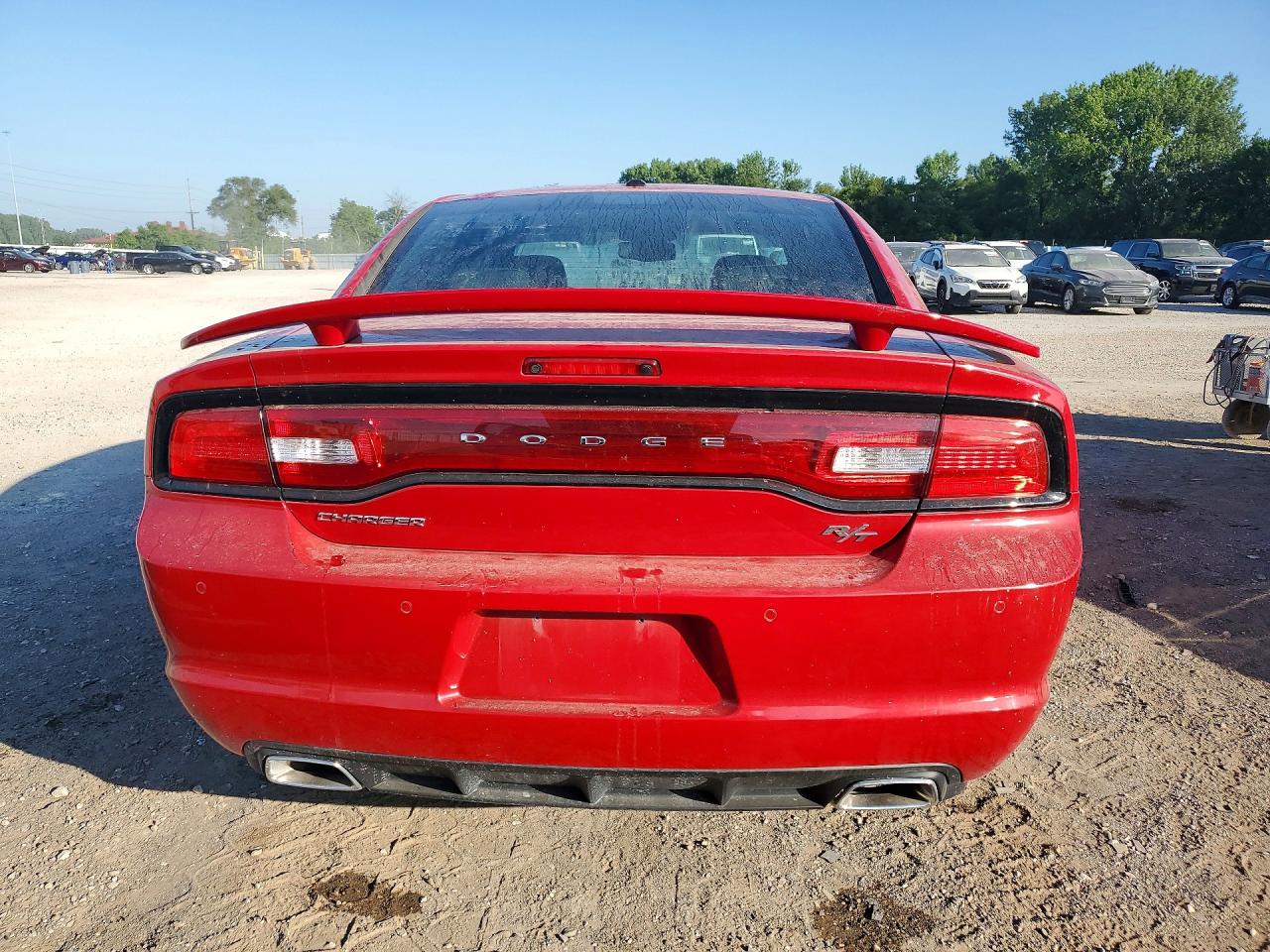 2011 Dodge Charger R/t Red vin: 2B3CL5CT7BH511776
