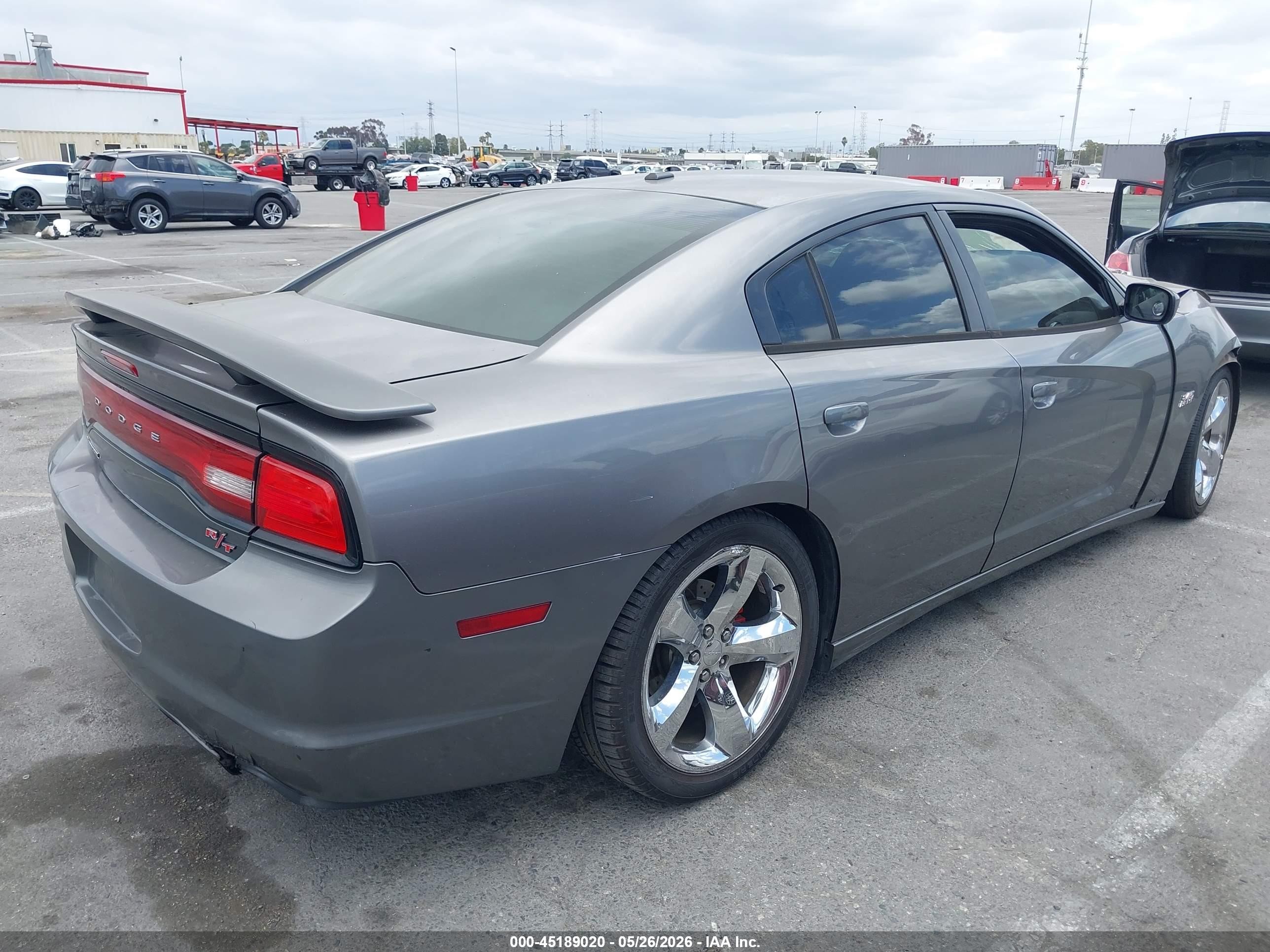 2011 Dodge Charger R/t Серый vin: 2B3CL5CT9BH599102