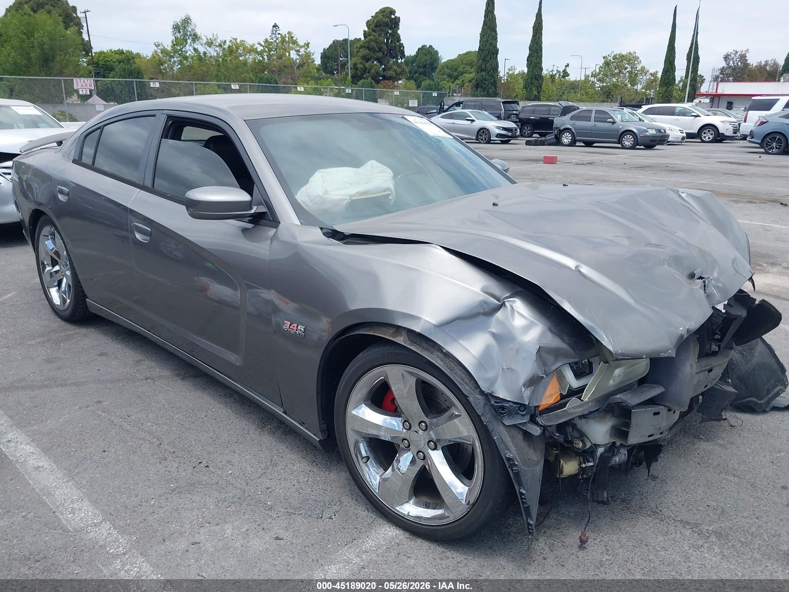 2011 Dodge Charger R/t Gray vin: 2B3CL5CT9BH599102