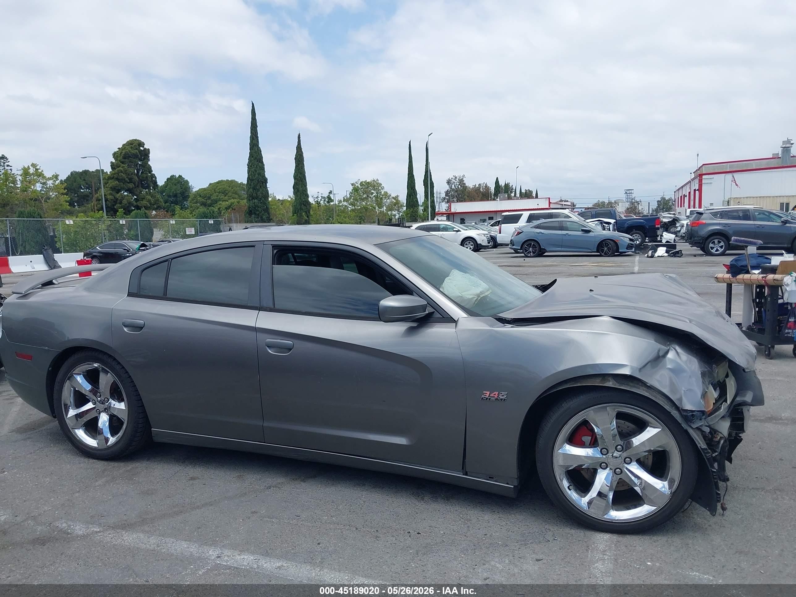 2011 Dodge Charger R/t Серый vin: 2B3CL5CT9BH599102