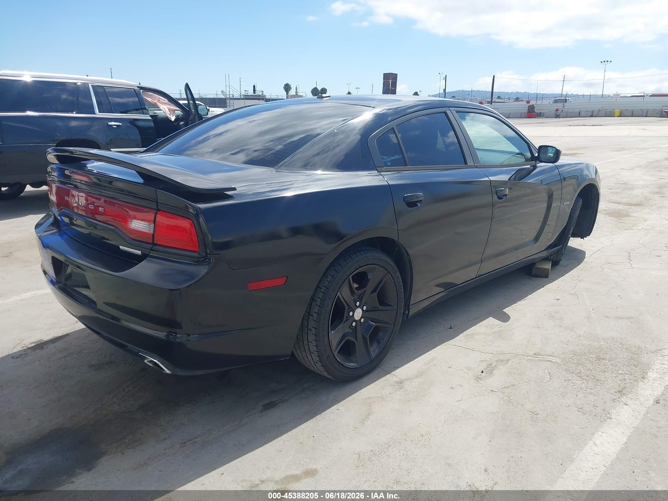 2011 Dodge Charger R/t Black vin: 2B3CL5CT9BH616626