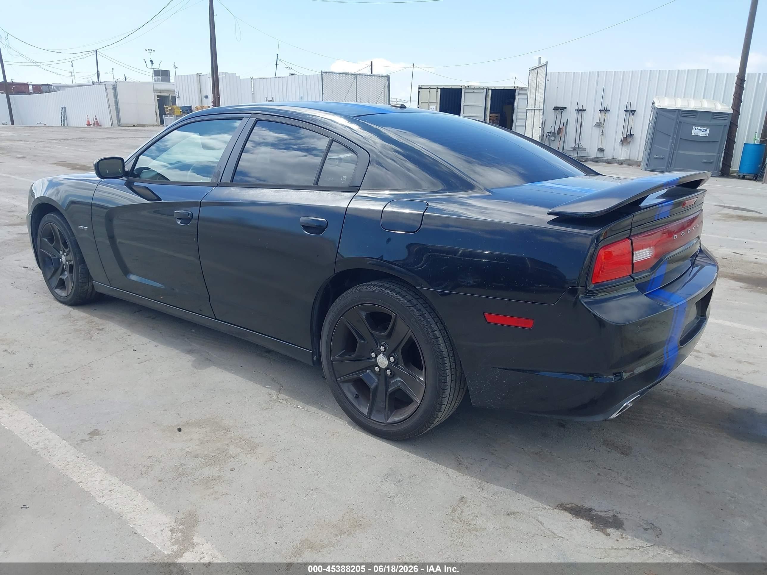 2011 Dodge Charger R/t Black vin: 2B3CL5CT9BH616626